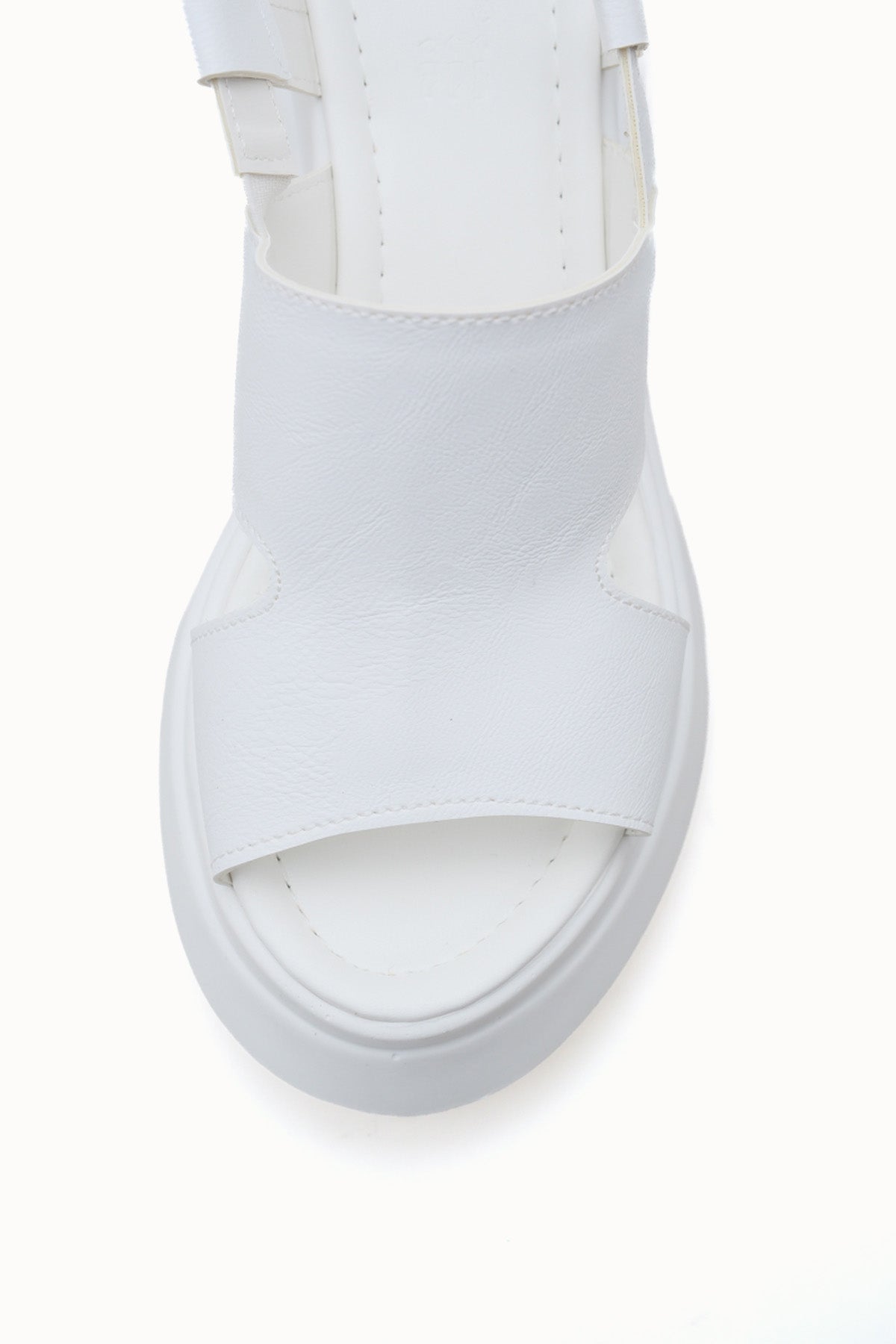 Riccon Kadın Sandalet 0012916 Beyaz