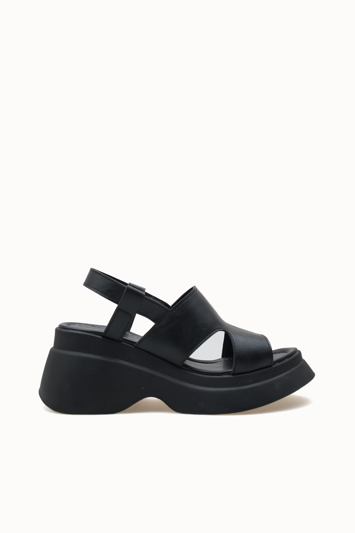 Riccon Kadın Sandalet 0012916 Siyah