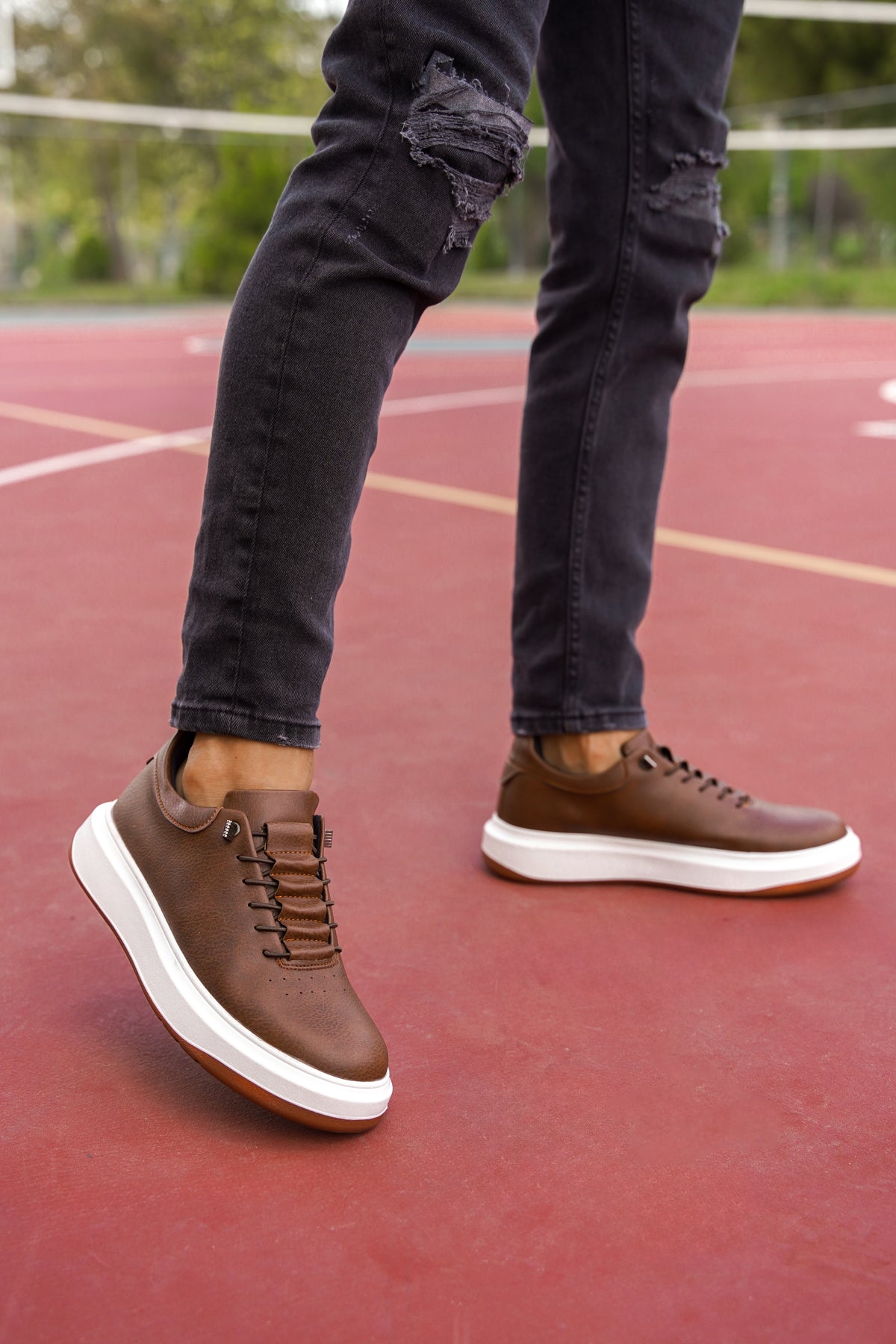 Riccon Qhedalvi Erkek Sneaker 0012404 Taba
