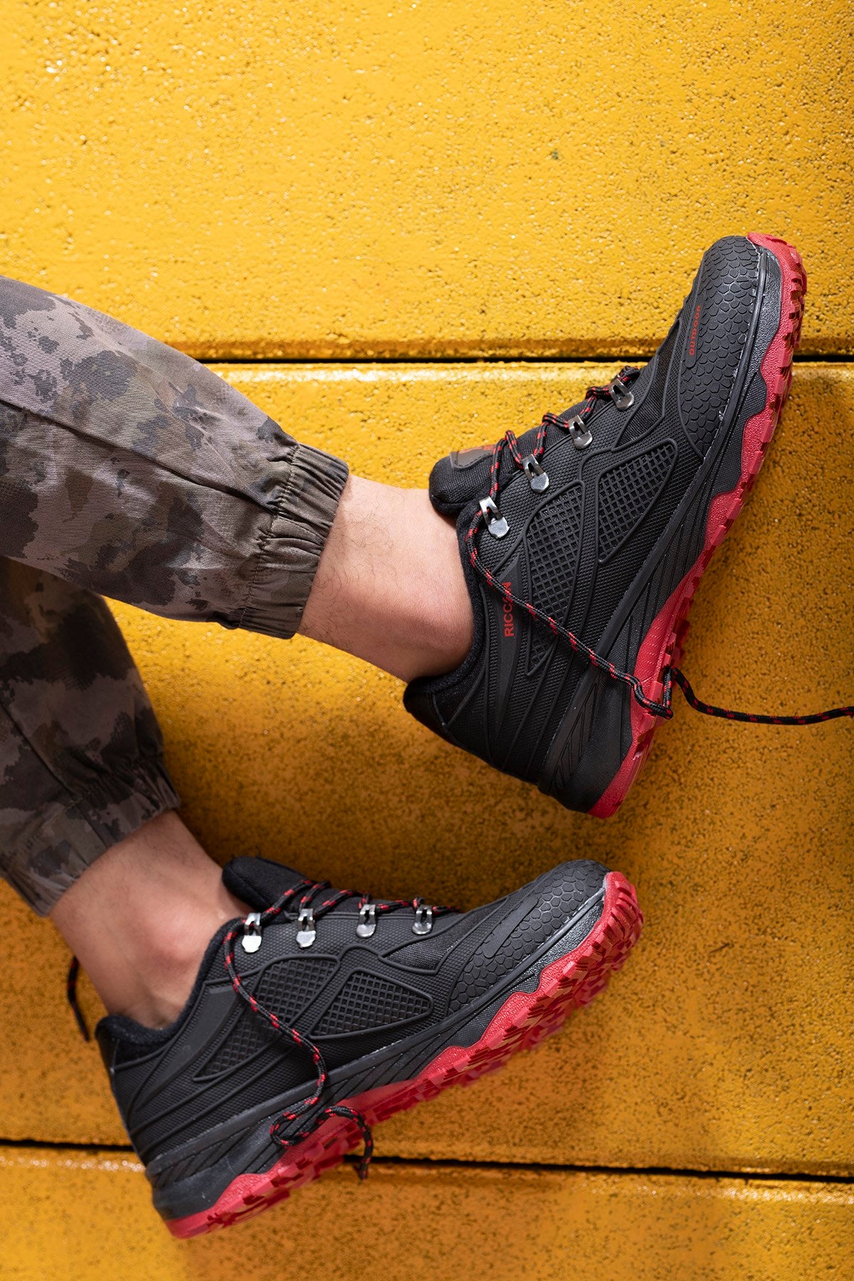 Riccon Unisex 3D Rubber Trekhakiking Ayakkabı 0012