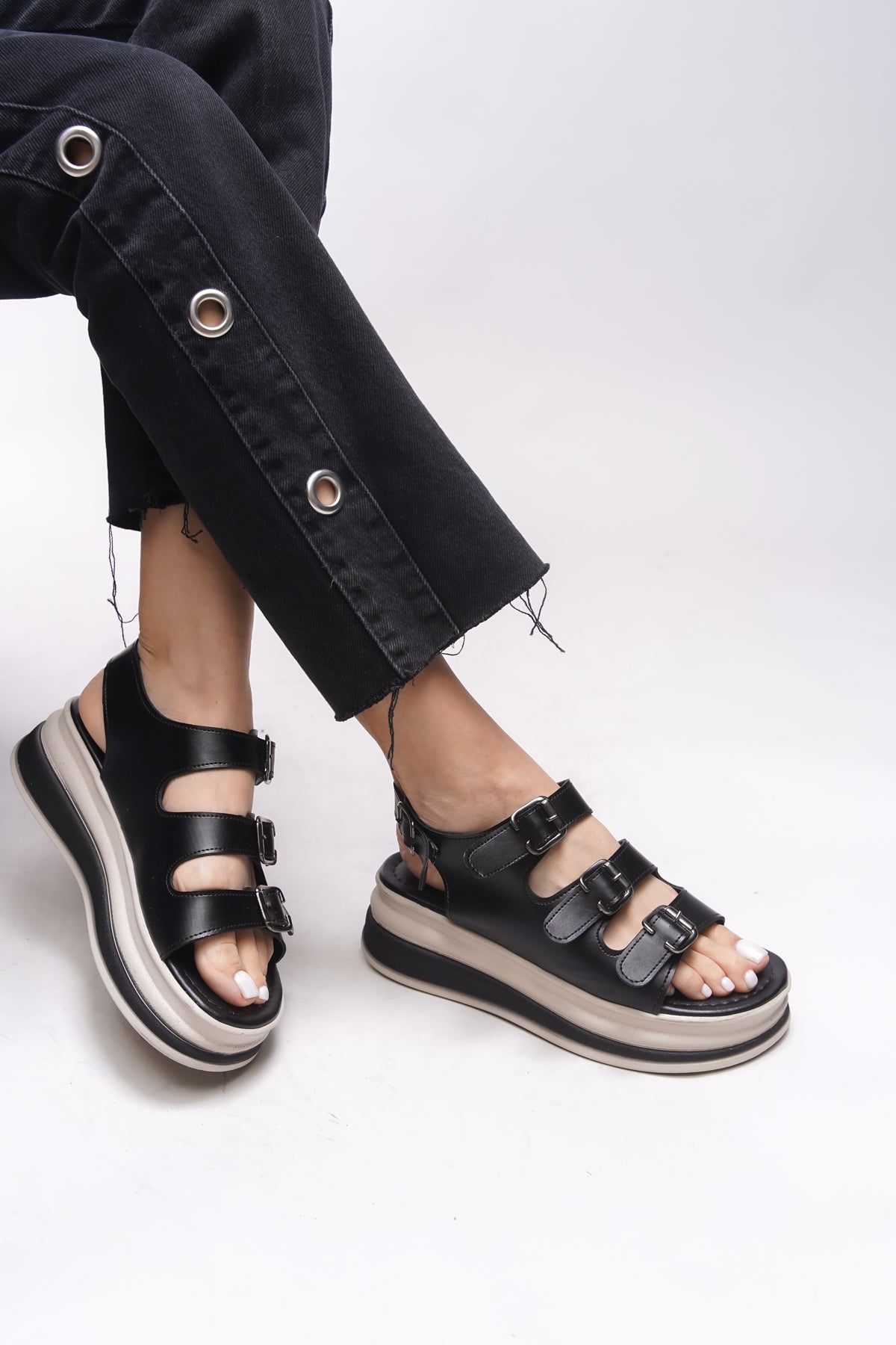 Riccon Lesraele Kadın Sandalet 0012320