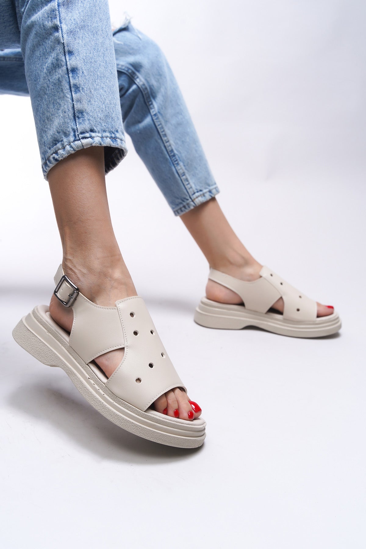 Riccon Alyyeth Kadın Sandalet 0012212