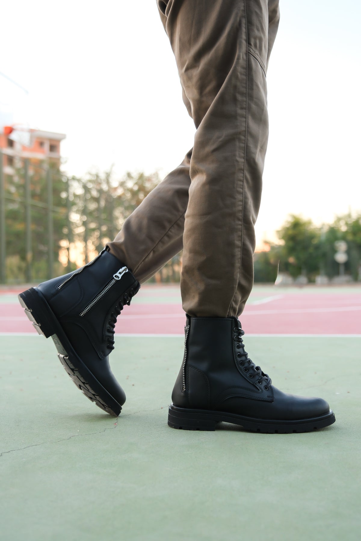 Riccon Unisex Fermuarlı Bot 0012695