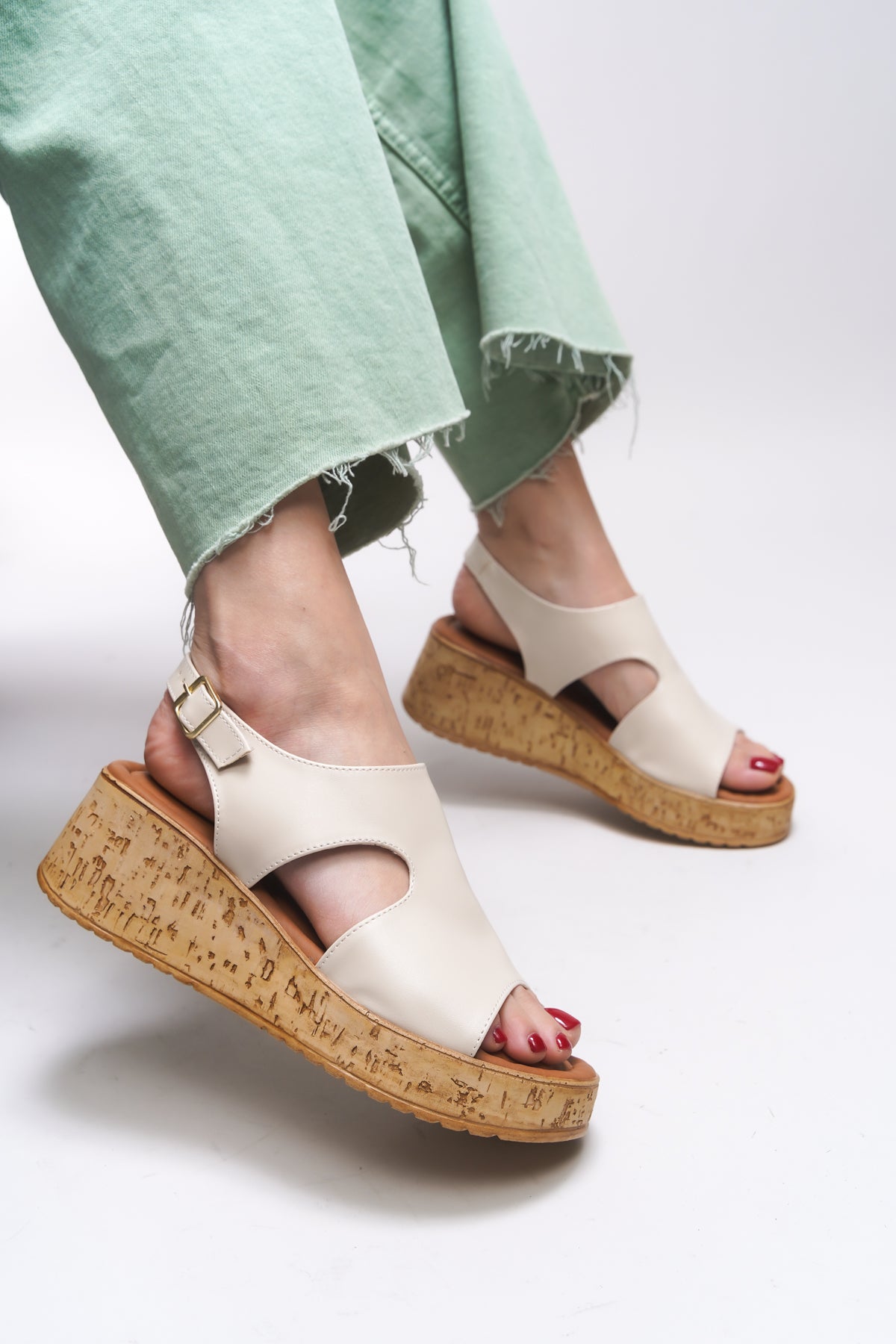 Riccon Glorcerys Kadın Sandalet 0012250