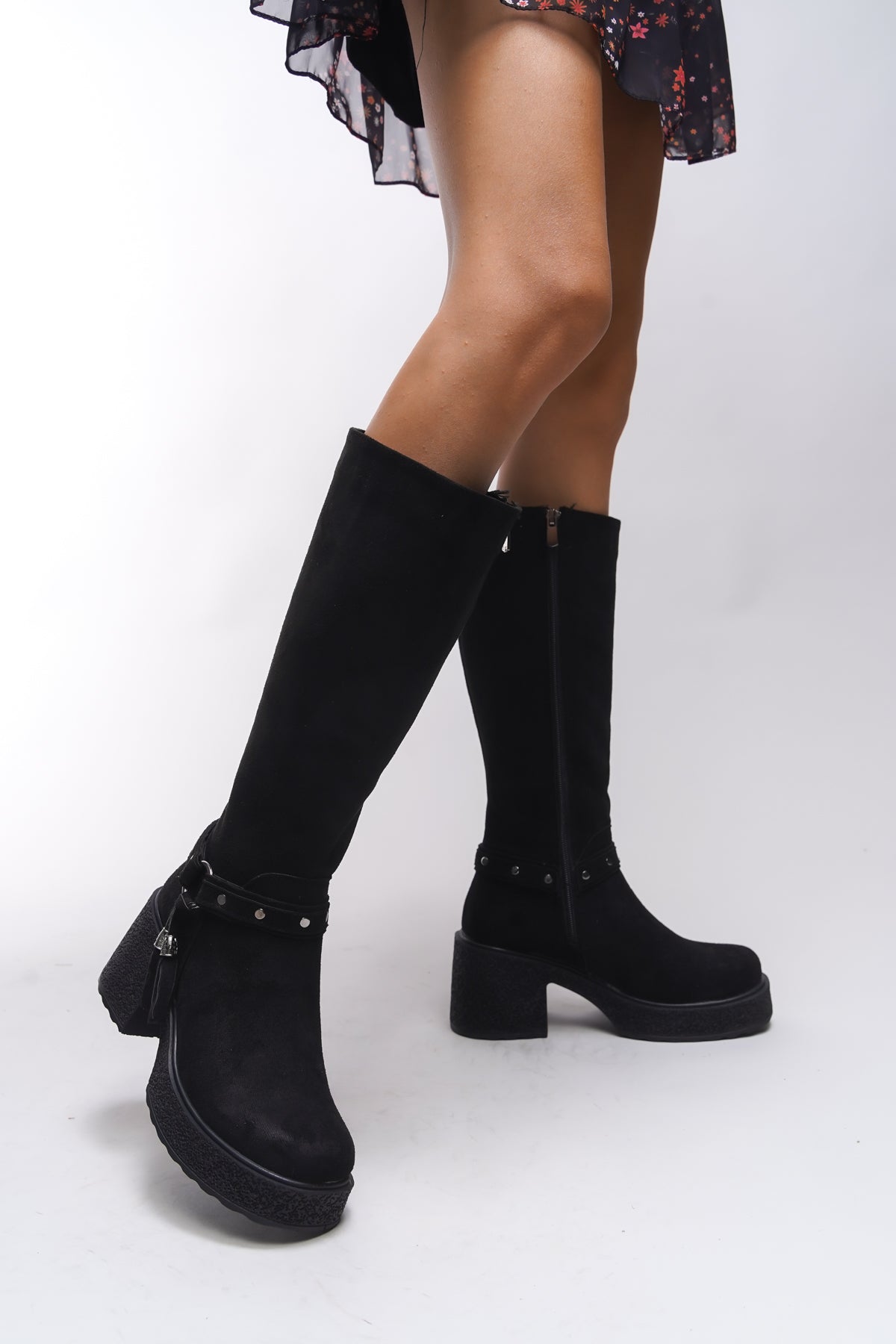 Riccon Olvirth Kadın Topuklu Çizme 00122240