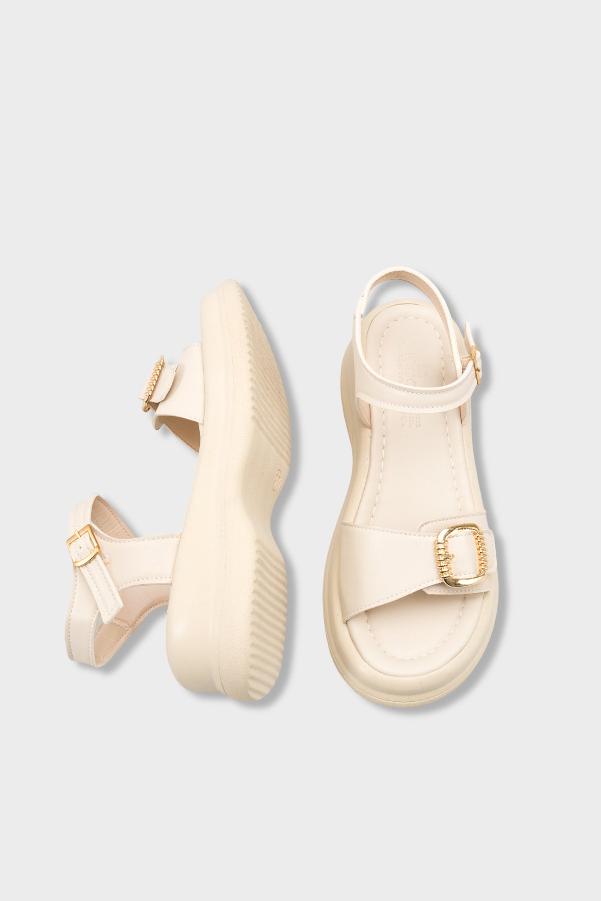 Riccon Kadın Sandalet 00121065 Bej