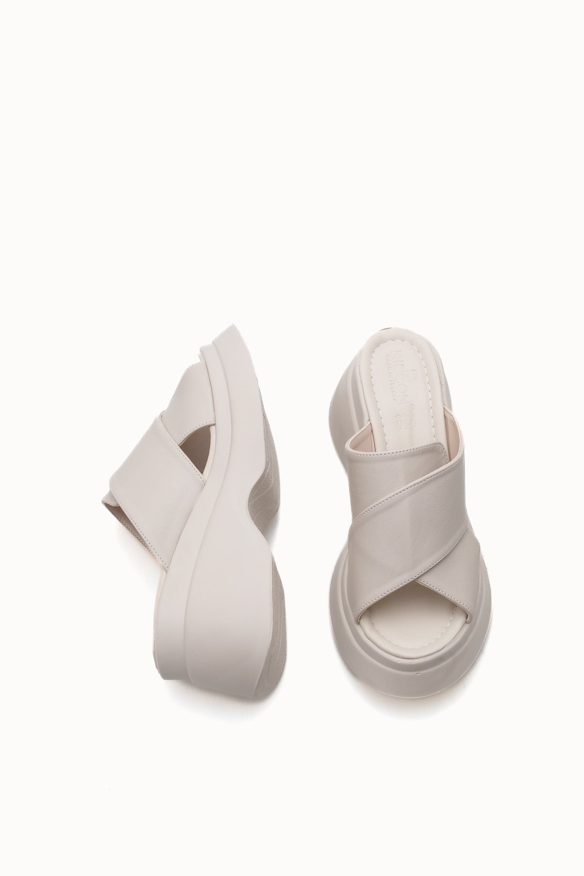 Riccon Kadın Terlik 0012914 Bej