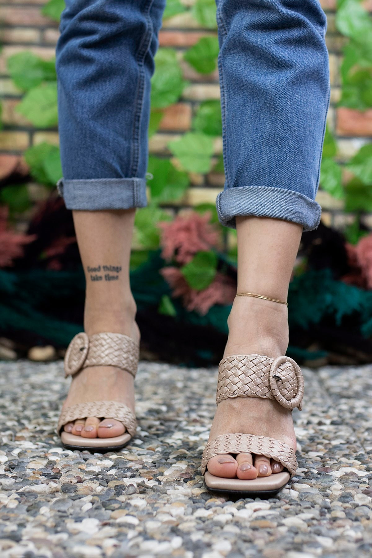 Riccon Kadın Yüksek Topuklu Terlik 0012902