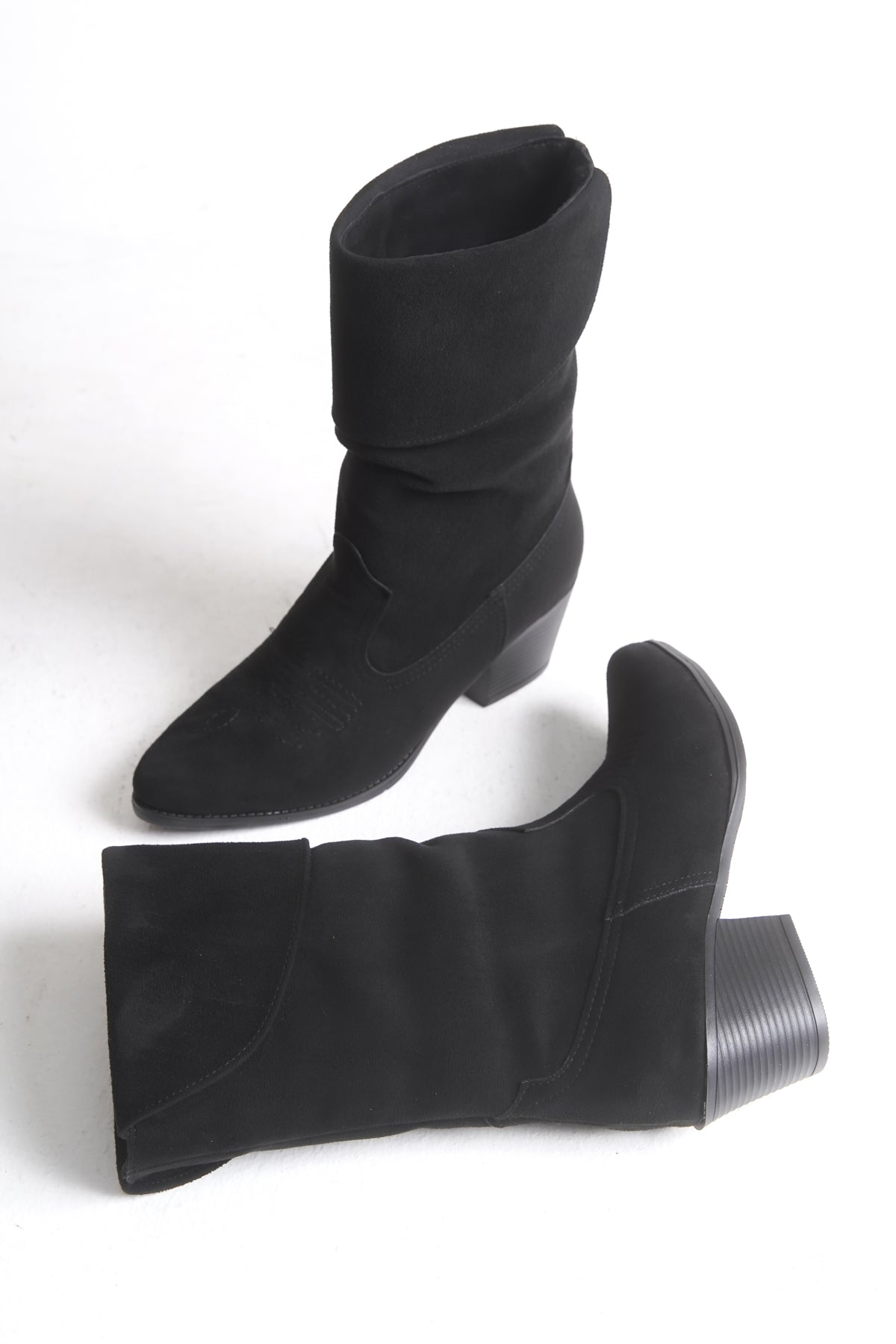 Riccon Kadın Kısa Western Çizme 0012891