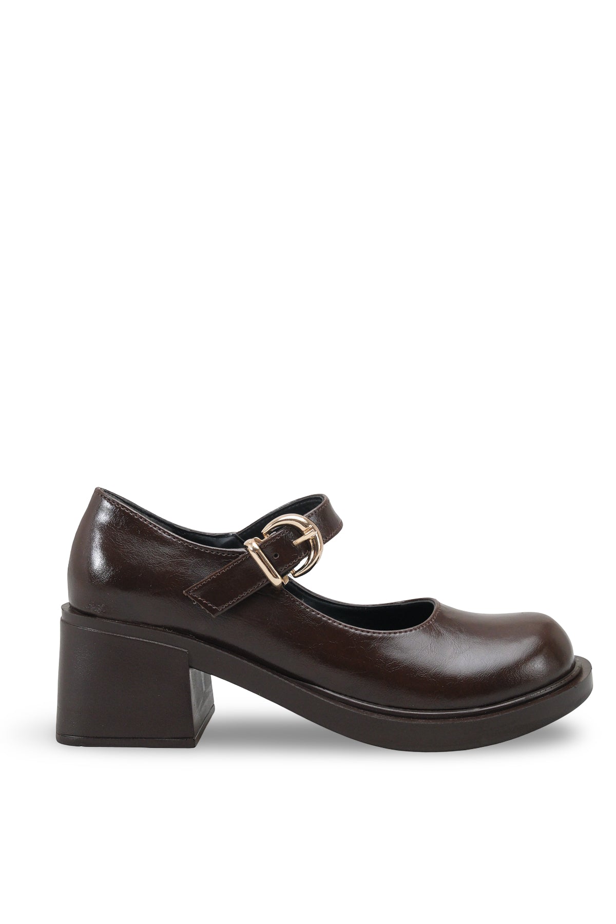 Riccon Kyslanna Kadın Loafer 0012503 Kahverengi Rugan