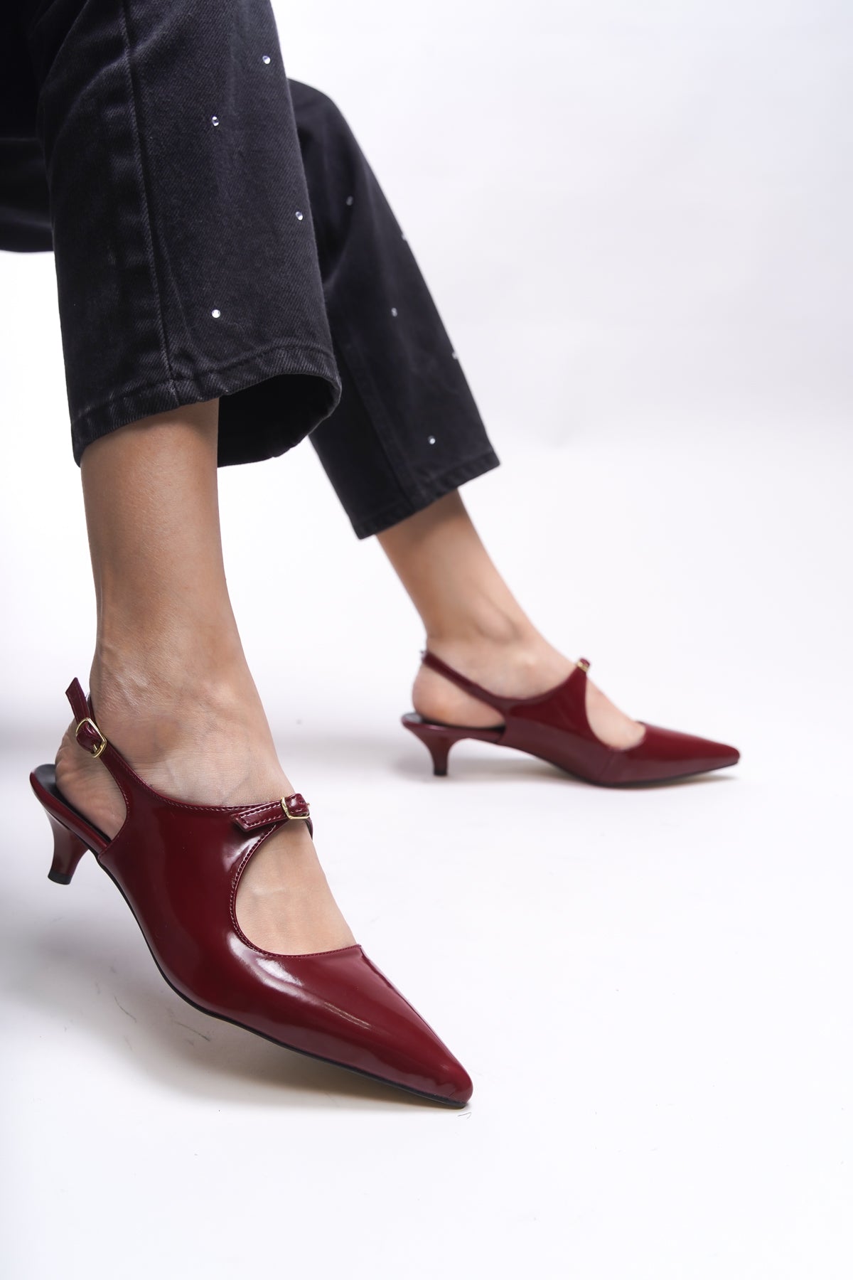 Riccon Iohthion Kadın Stiletto Topuklu Ayakkabı 001201