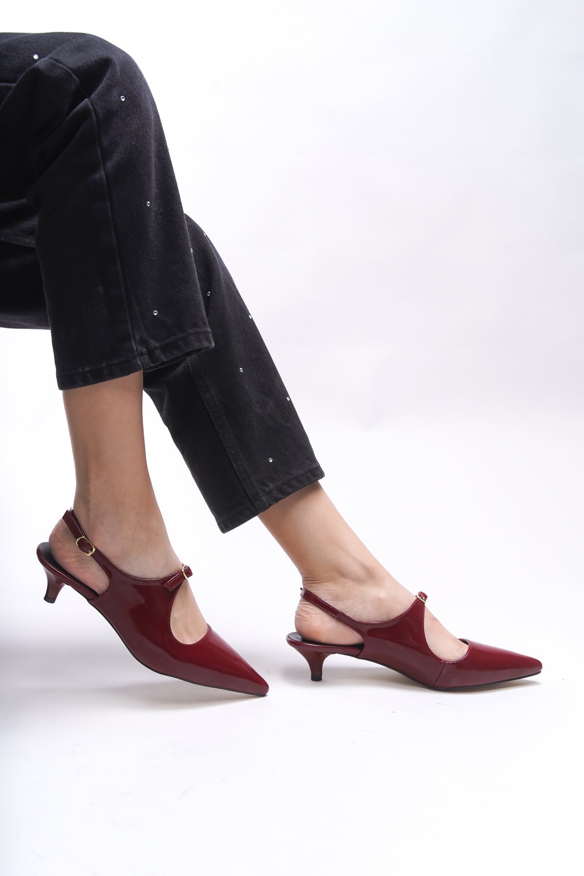 Riccon Iohthion Kadın Stiletto Topuklu Ayakkabı 001201