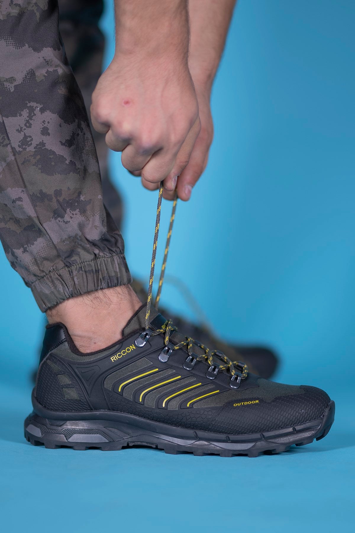 Riccon Unisex 3D Rubber Trekhakiking Ayakkabı 0012