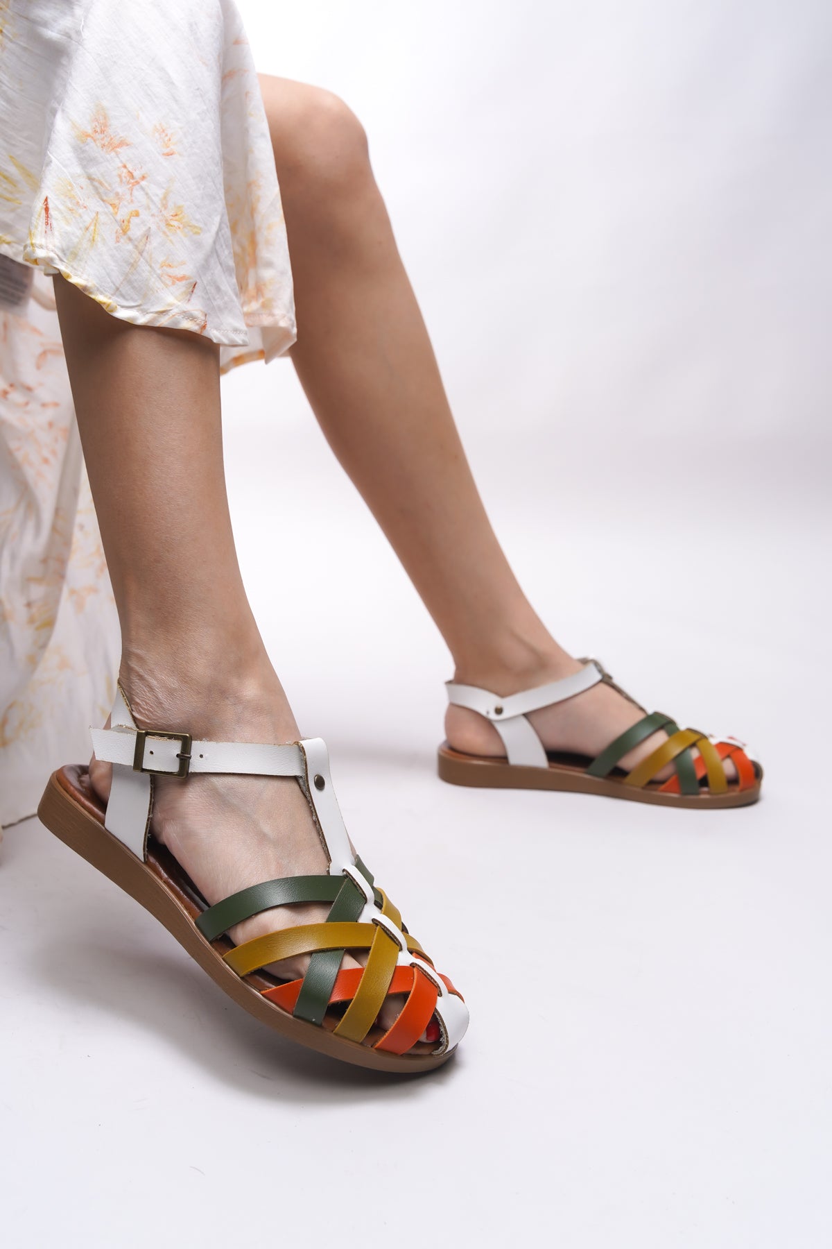 Riccon Gresradyl Kadın Sandalet 0012825