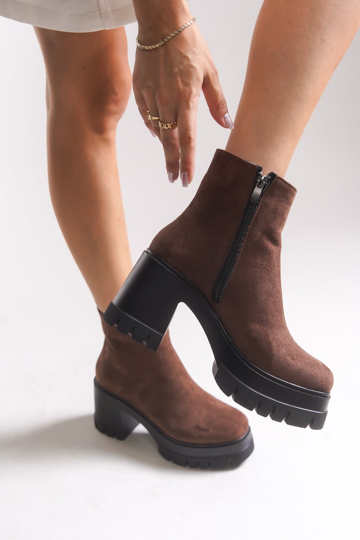 Riccon Eshathbel Kadın Topuklu Bot 0012510