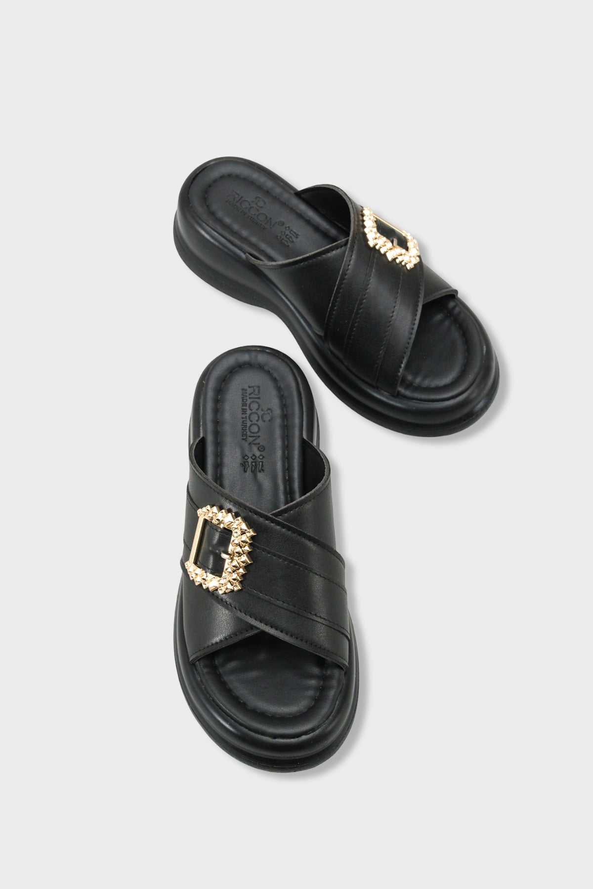 Riccon Kadın Terlik 00121023 Siyah