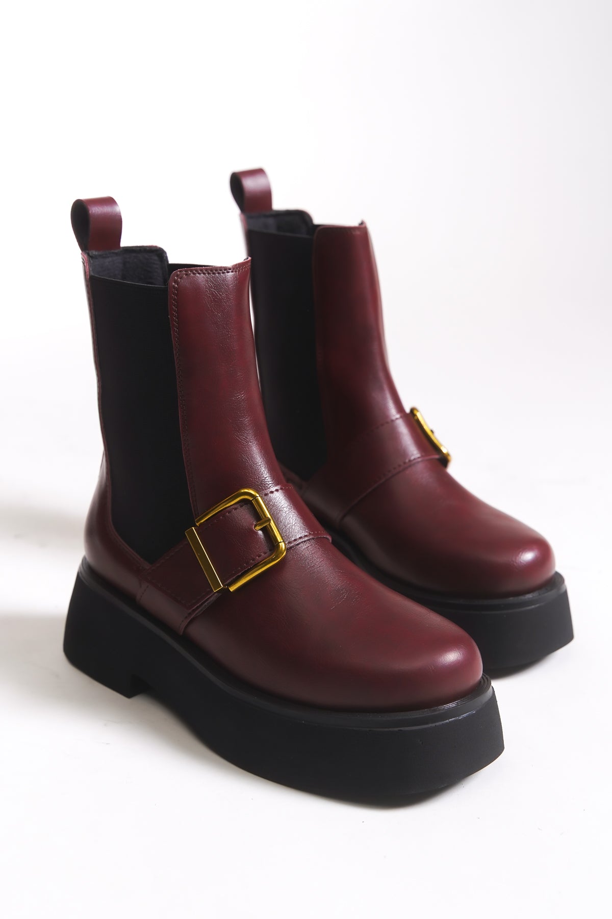 Riccon Aralenthia Kadın Bot 00123006 Bordo