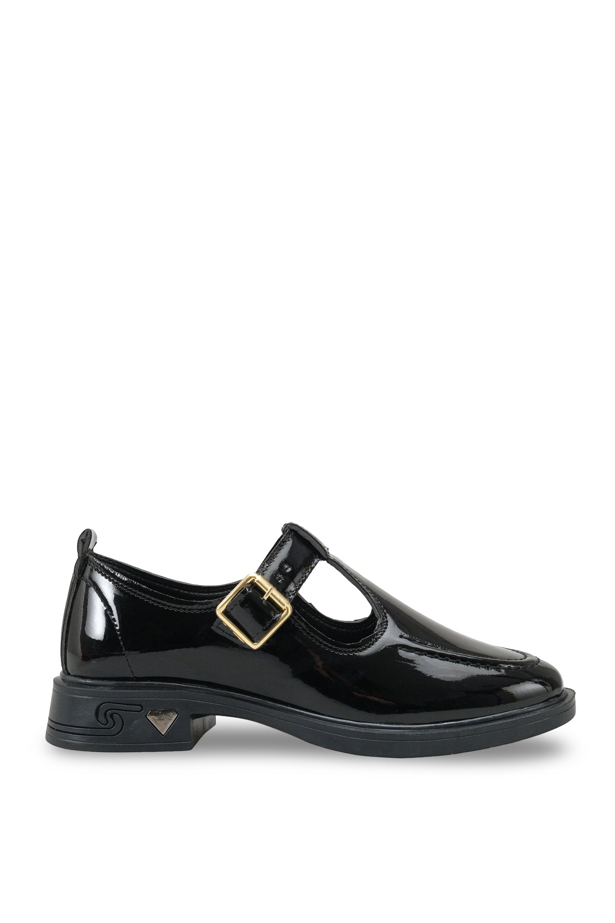 Riccon Kadın Loafer 0012350 Siyah Rugan
