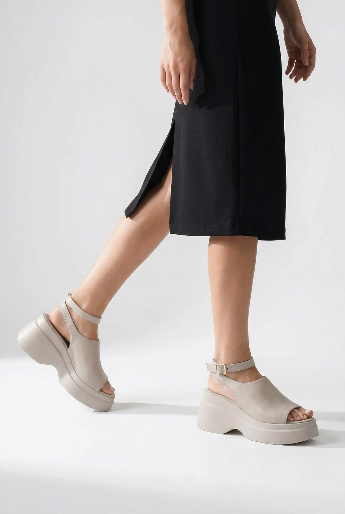 Riccon Kadın Sandalet 0012917 Bej