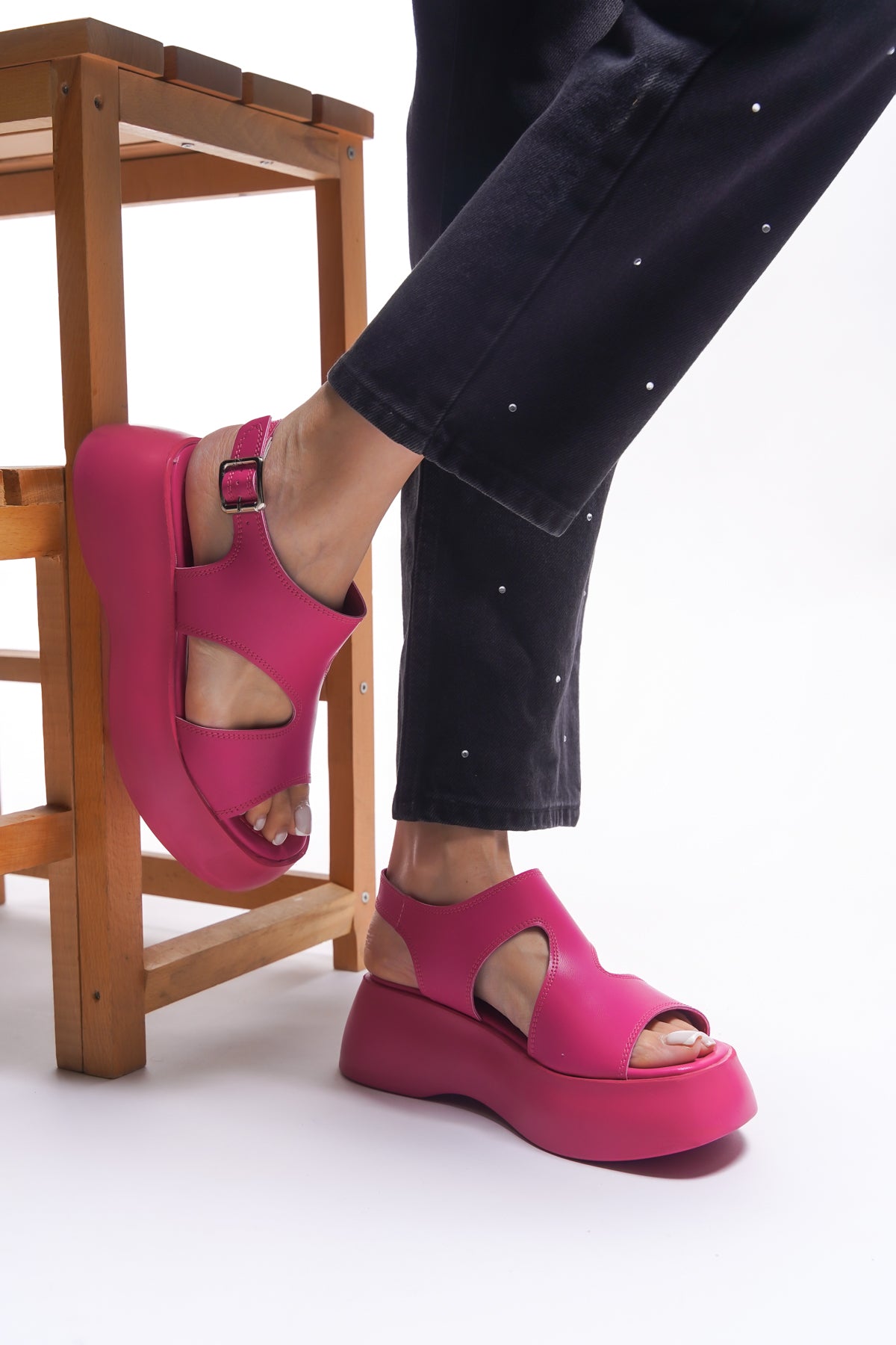 Riccon Syelhona Kadın Sandalet 0012802