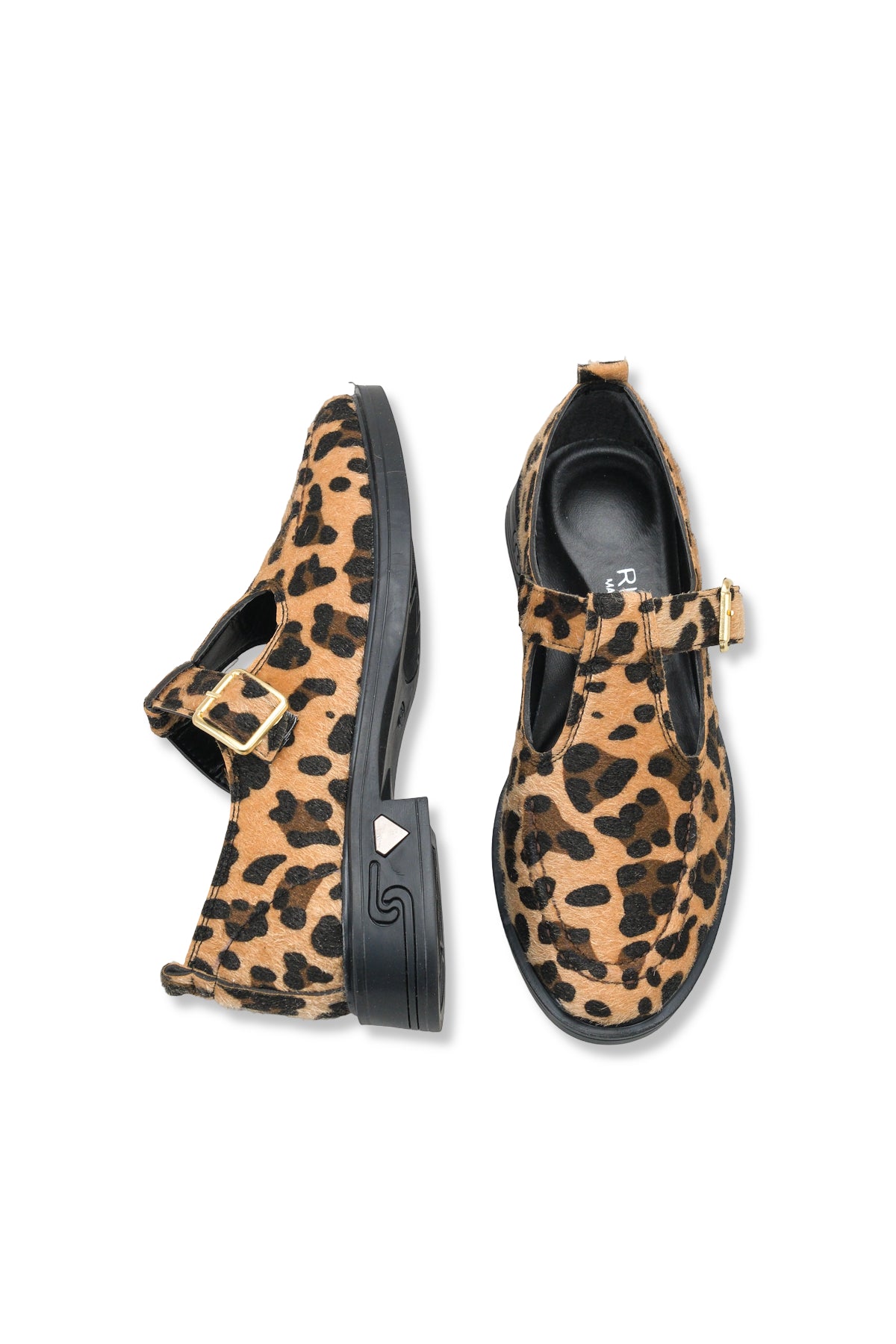 Riccon Kadın Loafer 0012350 Leopar Tüy