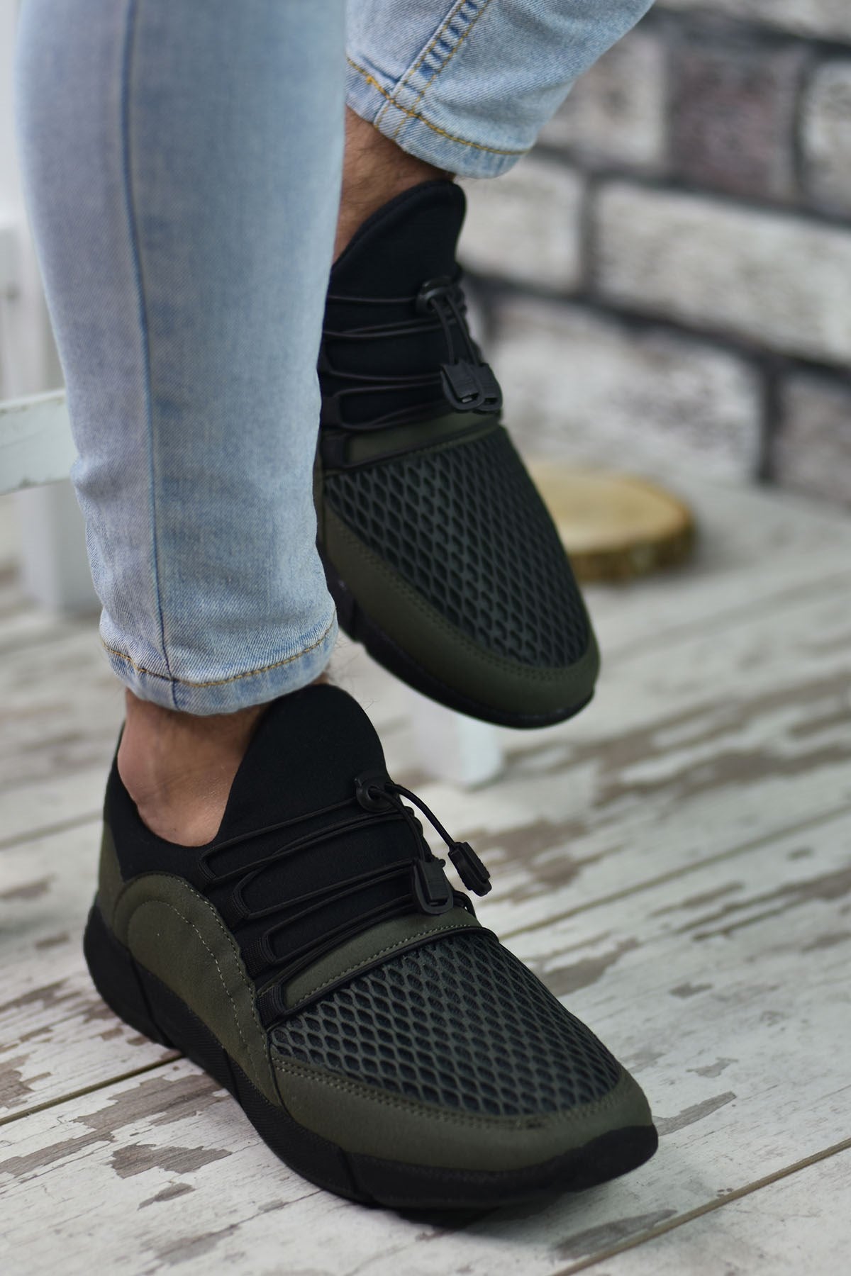 Riccon Erkek Sneaker 00122015 Haki
