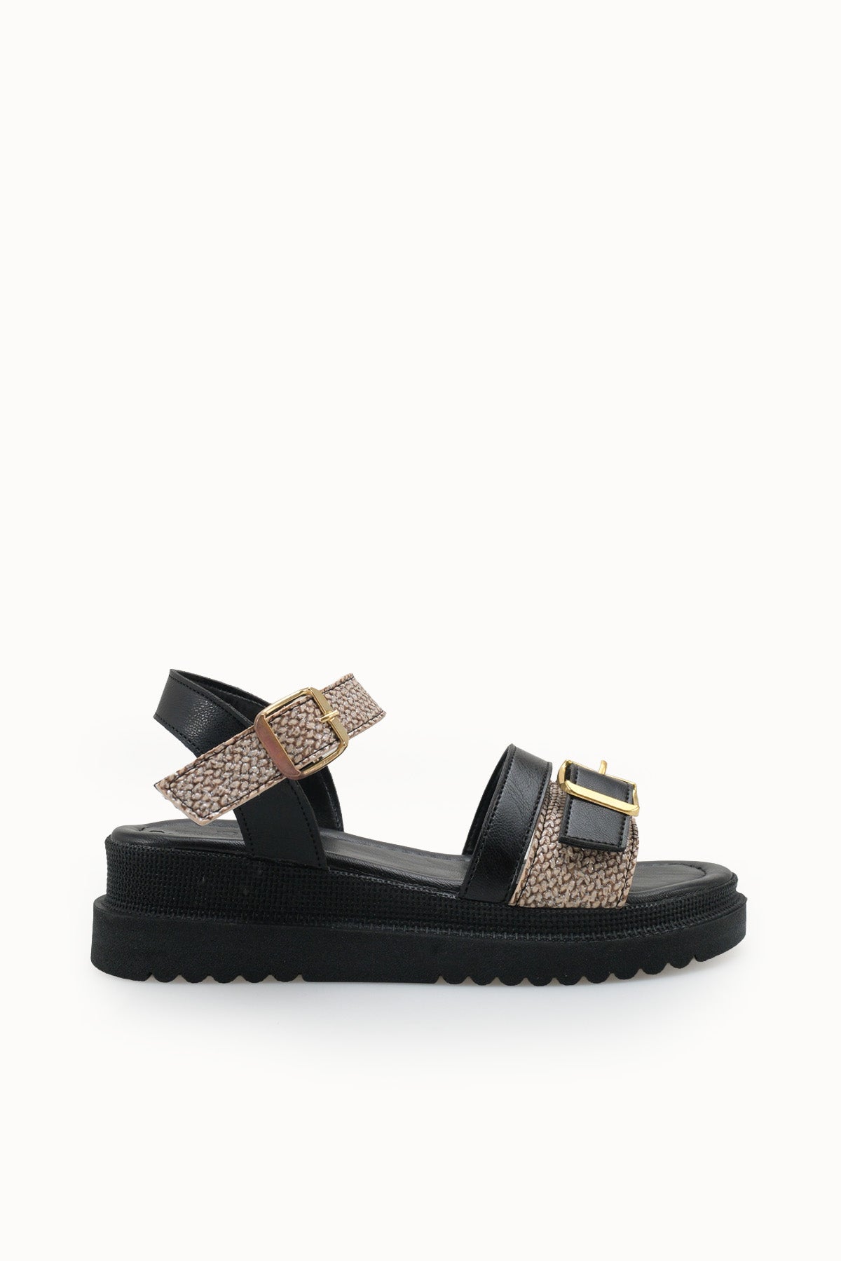 Riccon Kadın Sandalet 0012809 Siyah