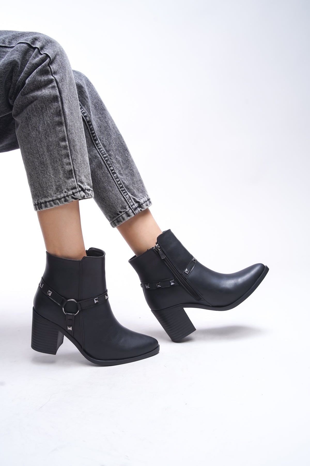 Riccon Dhirdric Kadın Topuklu Bot 00124042