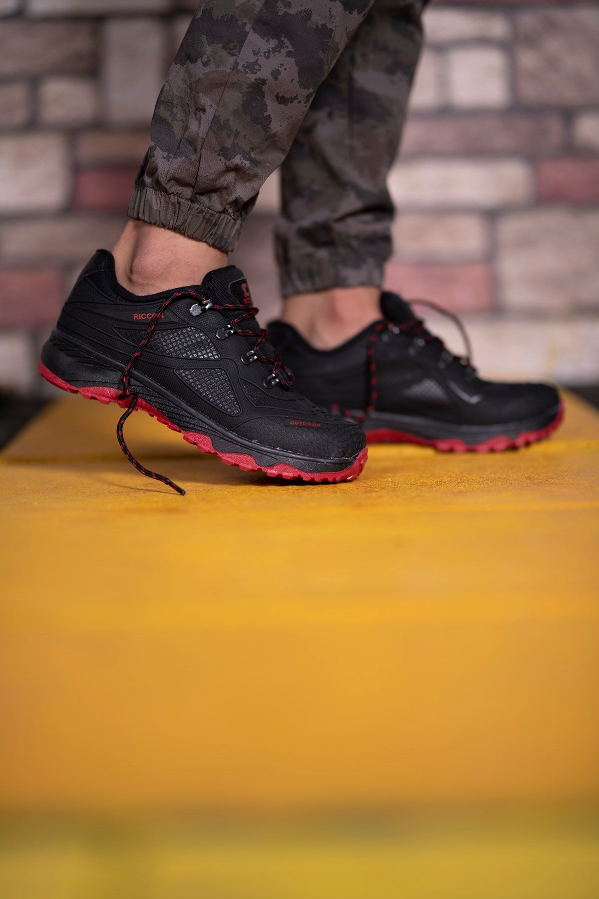 Riccon Unisex 3D Rubber Trekhakiking Ayakkabı 0012