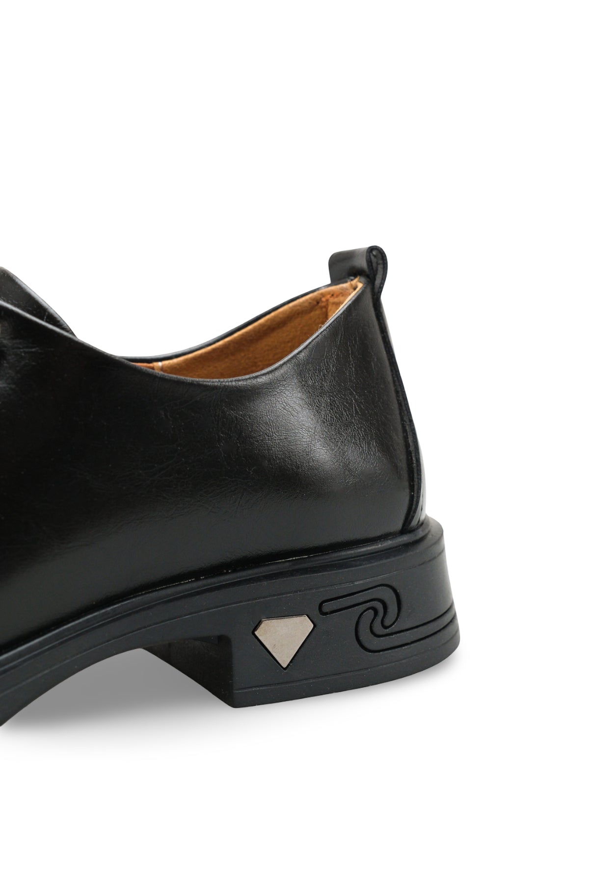 Riccon Kadın Loafer 0012345 Siyah Rustik