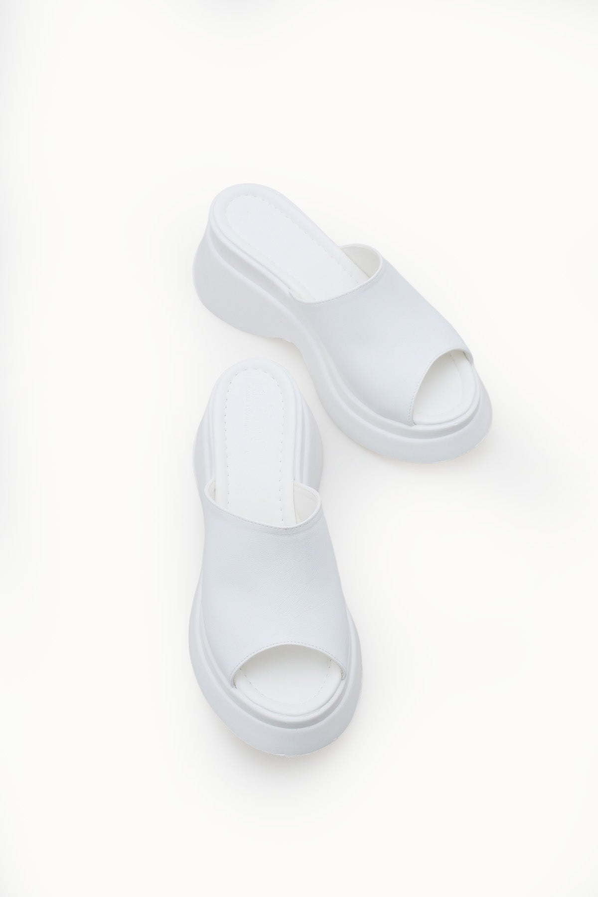 Riccon Kadın Terlik 0012905 Beyaz