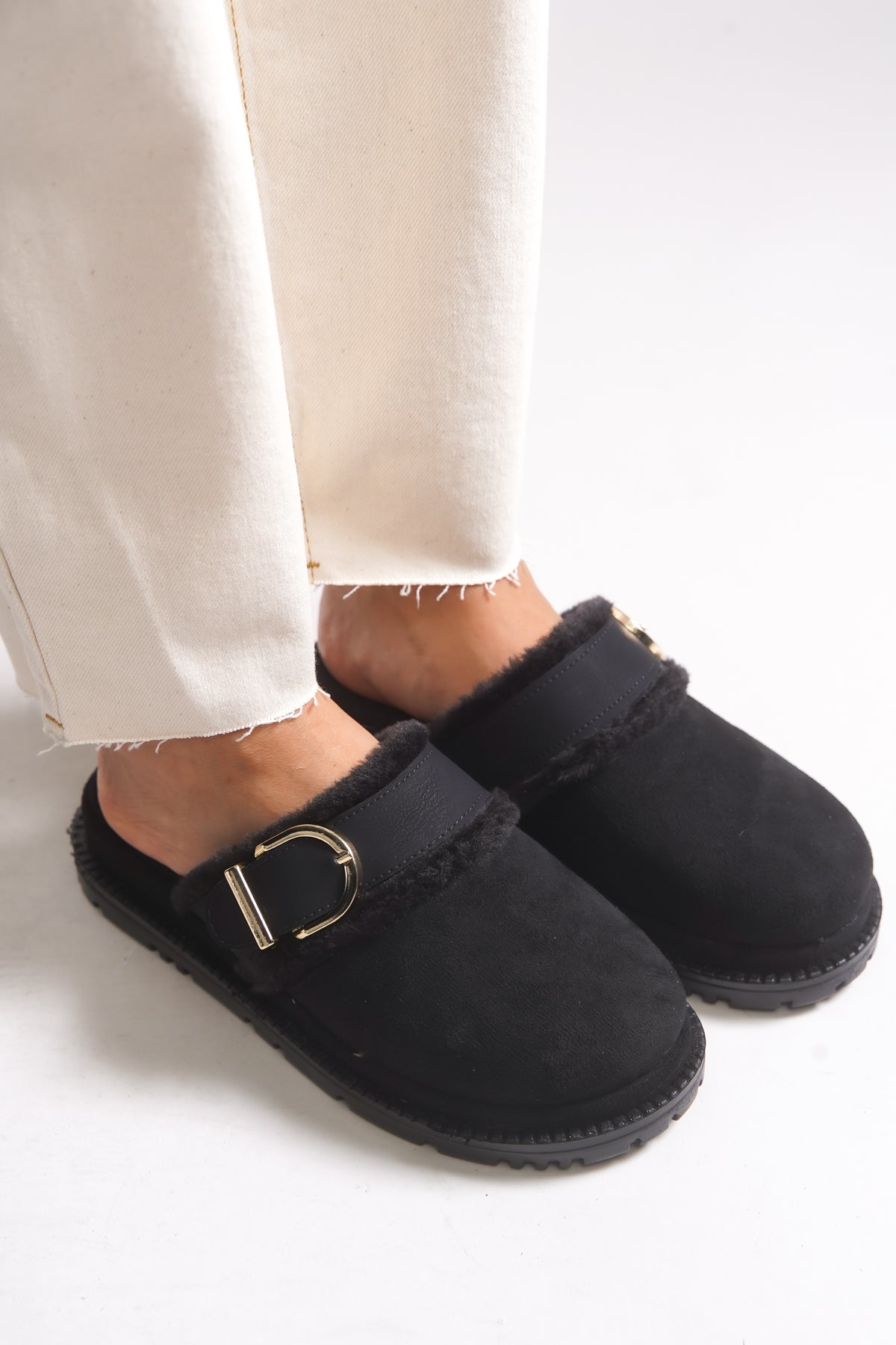 Riccon Lizyaries Kadın İçi Kürklü Terlik 0012688