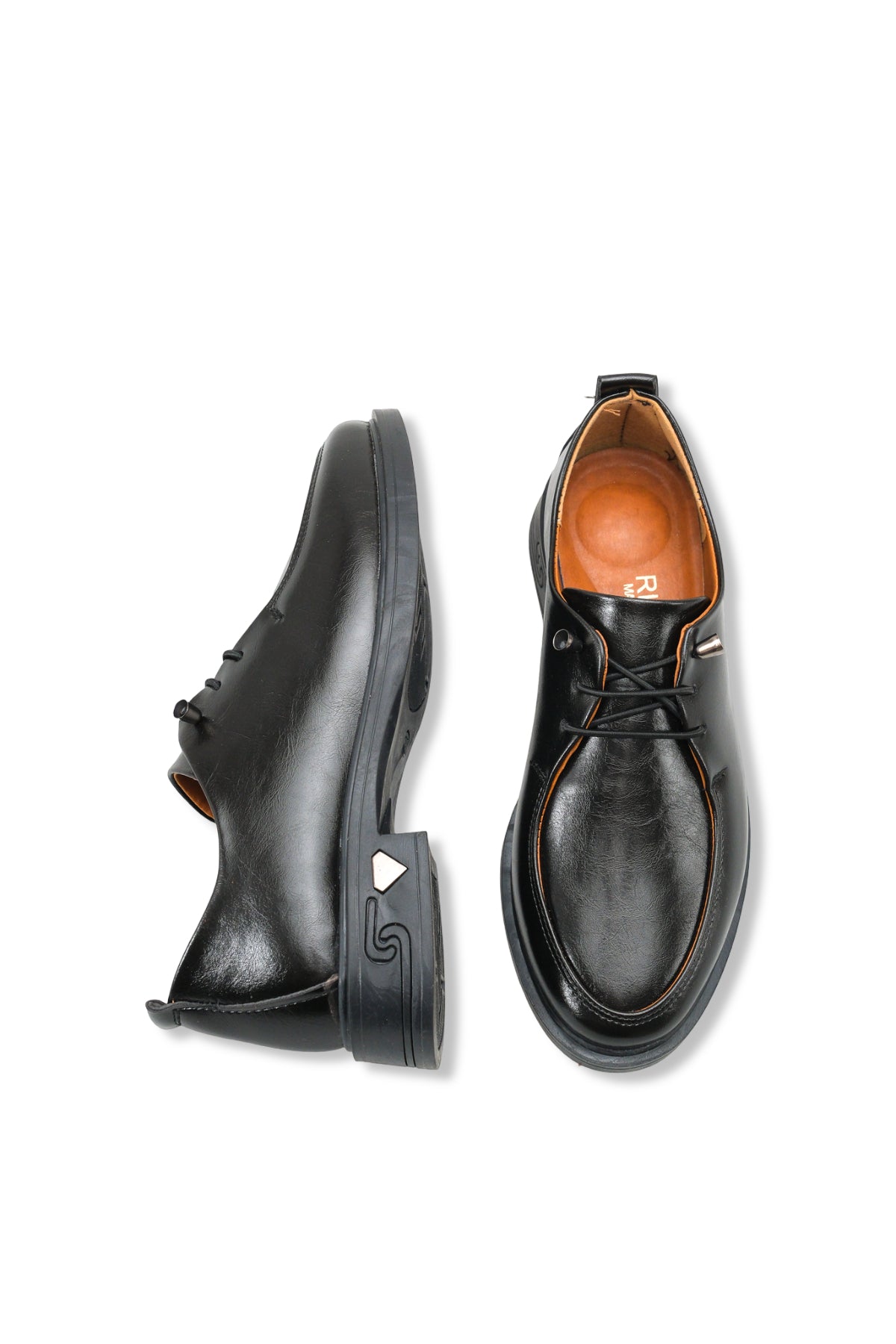 Riccon Kadın Loafer 0012345 Siyah Rustik