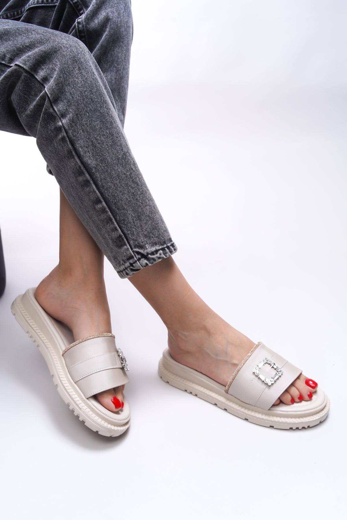 Riccon Elinlynna Kadın Terlik 0012602