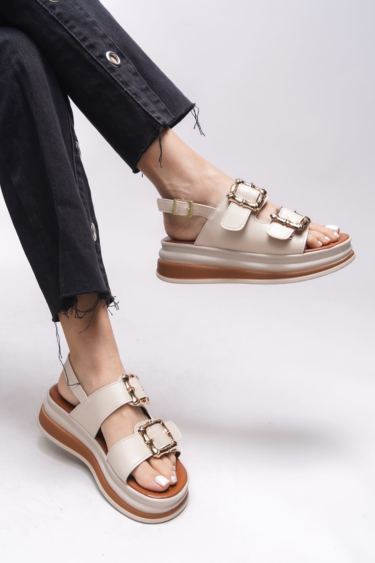 Riccon Alyfarrel Kadın Sandalet 0012319