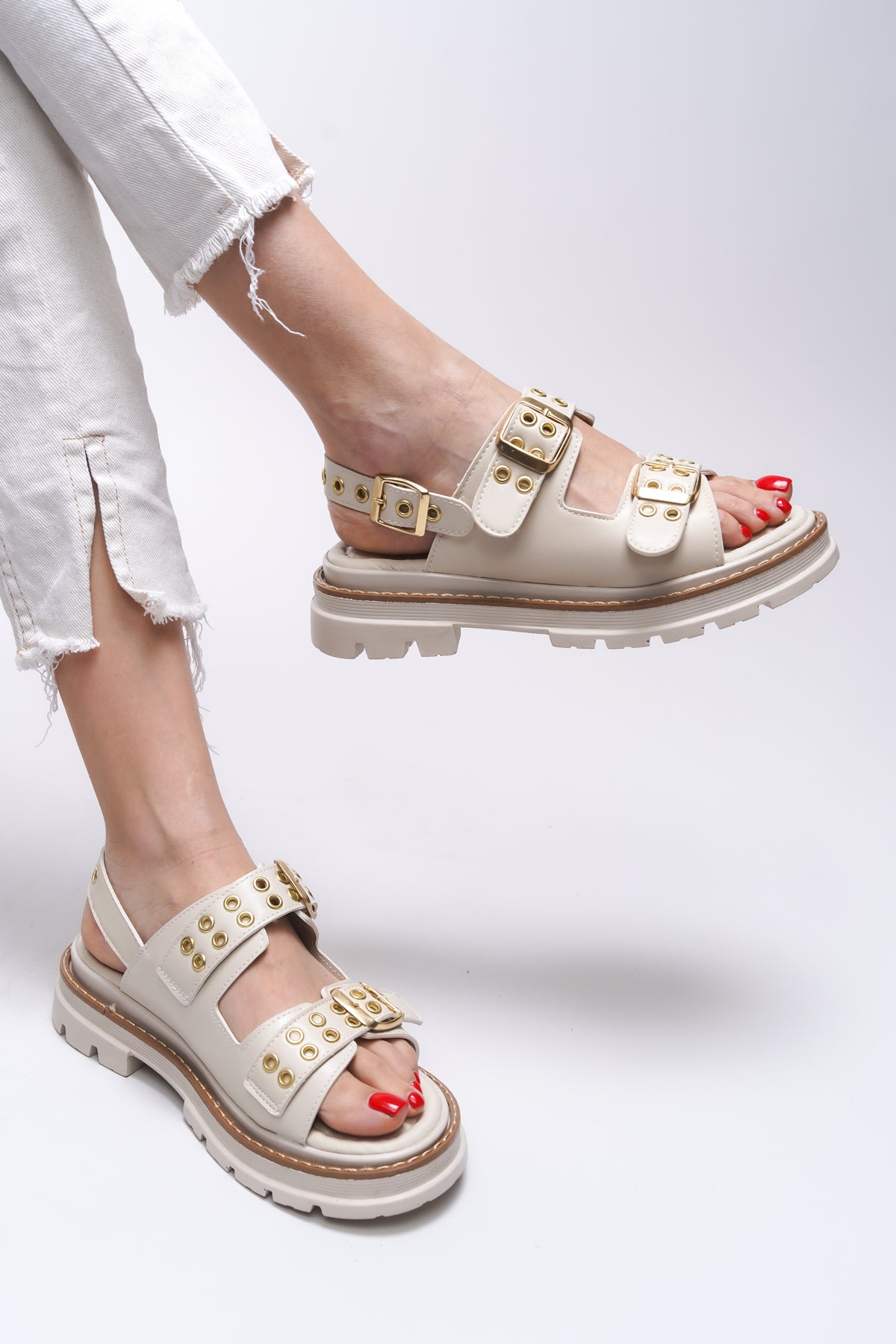 Riccon Ysalitia Kadın Sandalet 0012120