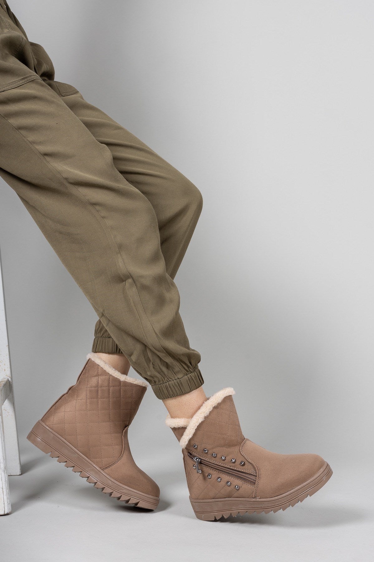 Riccon Kadın İçi Kürklü Bot 00126411