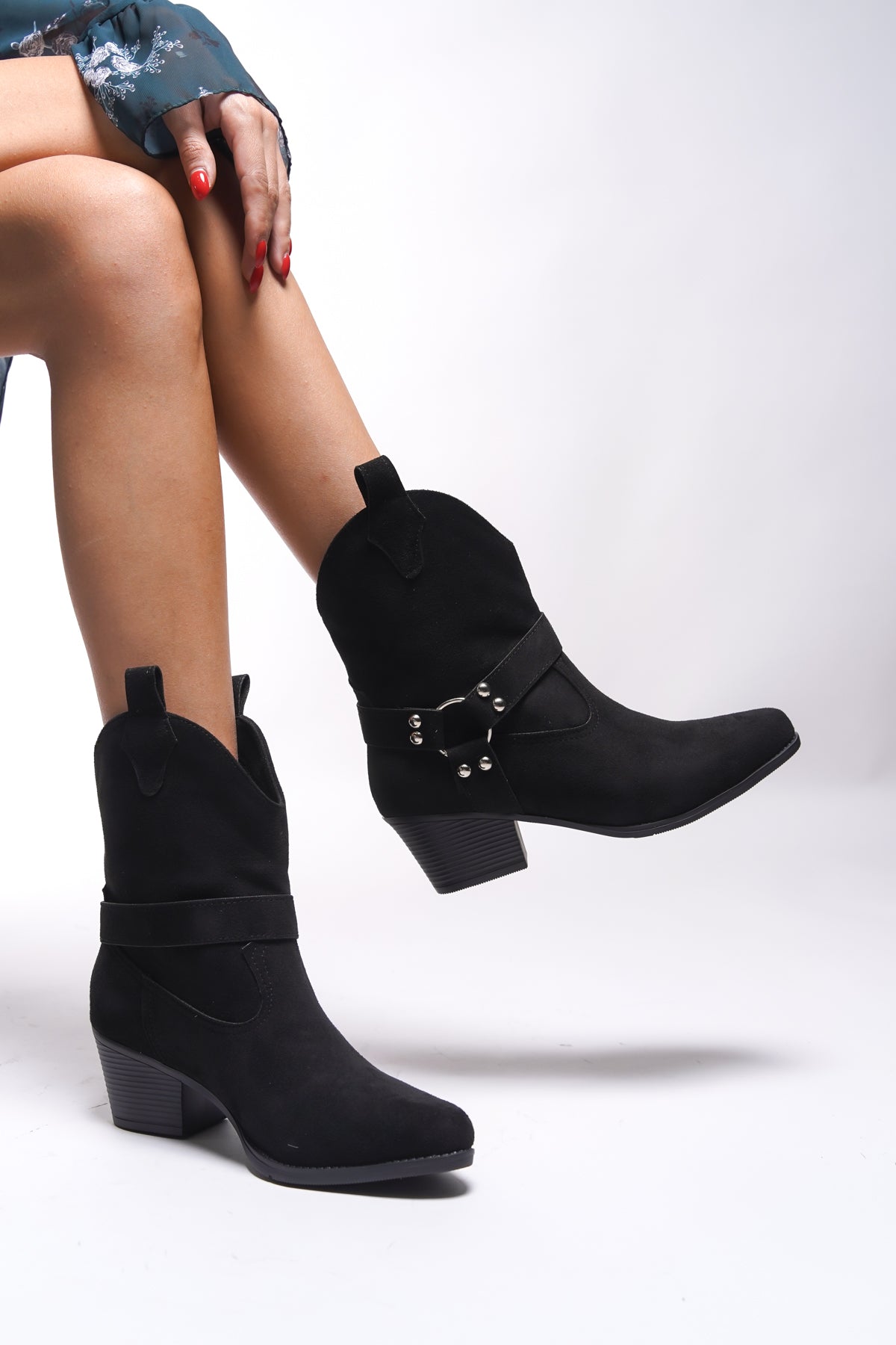 Riccon Creitulah Kadın Western Bot 0012721