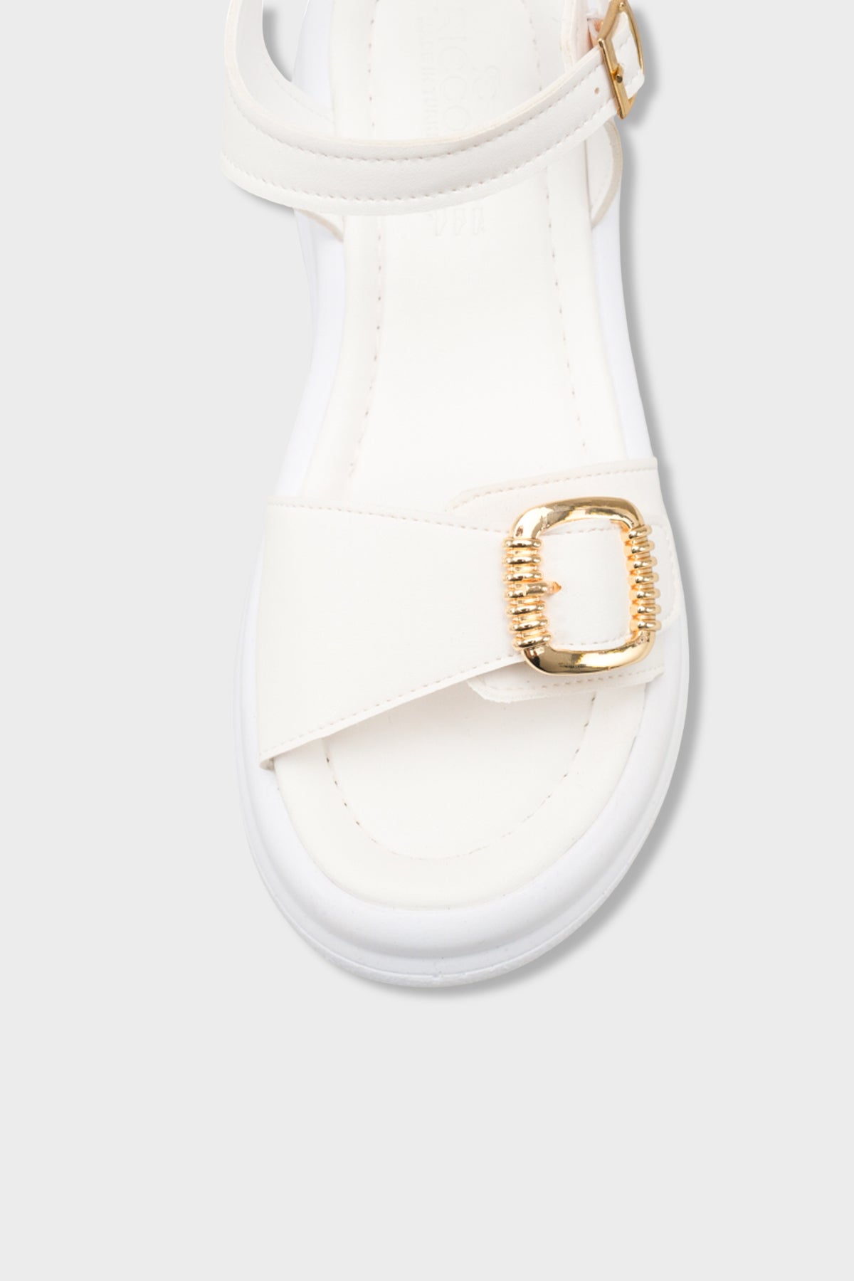 Riccon Kadın Sandalet 00121065 Beyaz