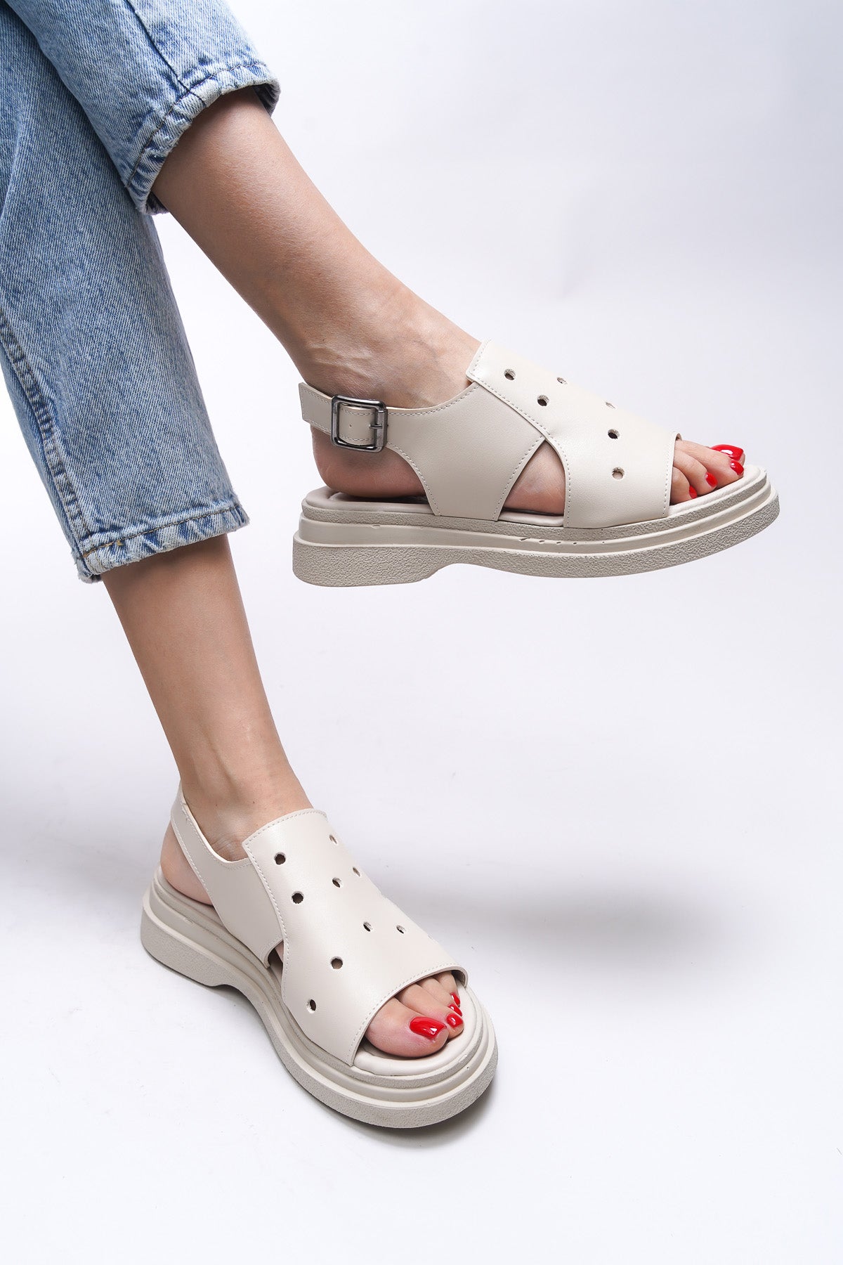 Riccon Alyyeth Kadın Sandalet 0012212