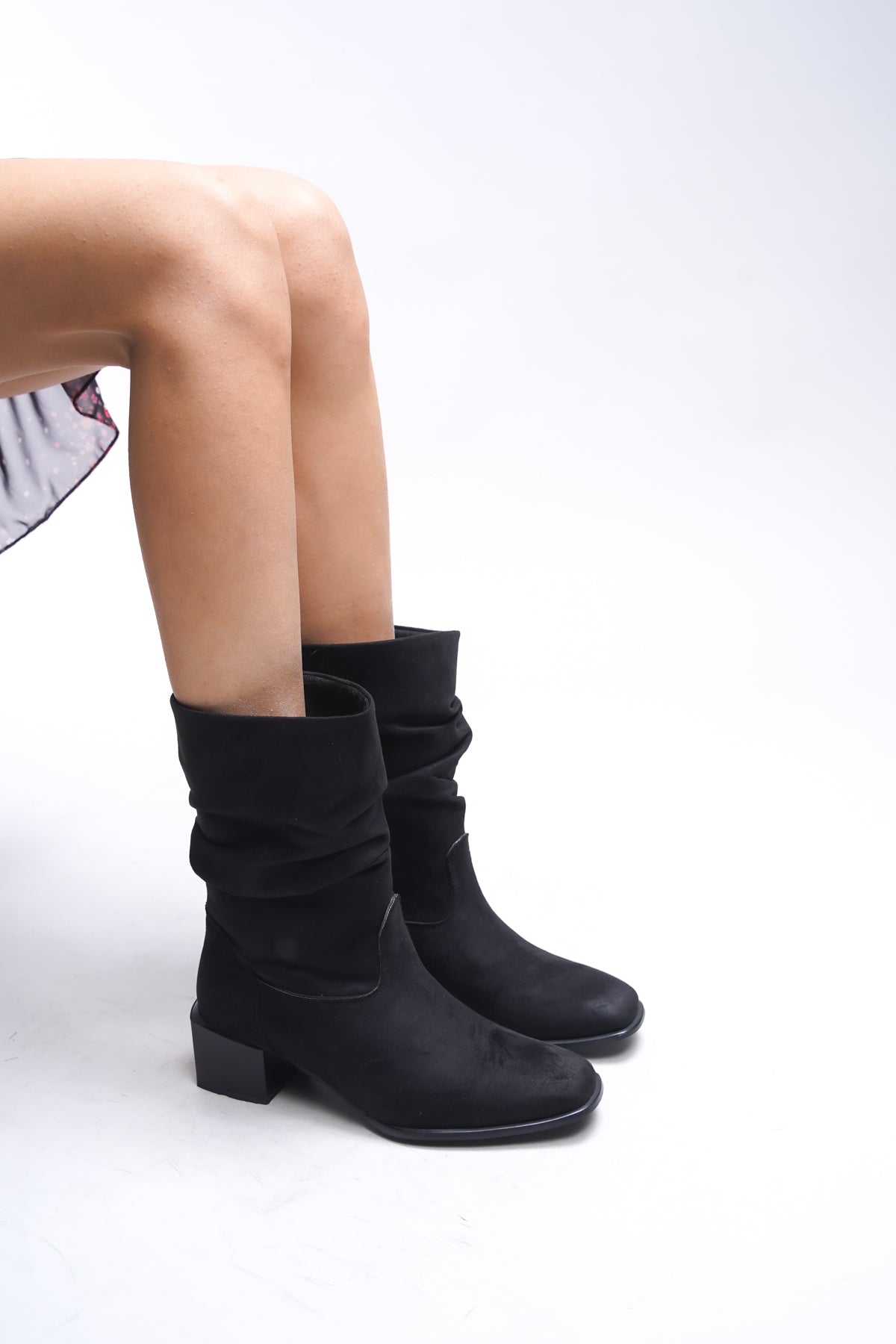 Riccon Rheggec Kadın Körüklü Kısa Çizme 00126063