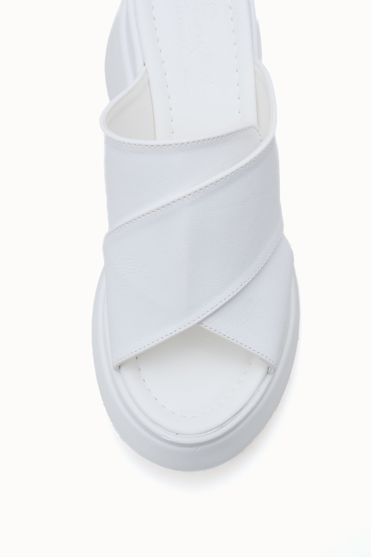 Riccon Kadın Terlik 0012914 Beyaz