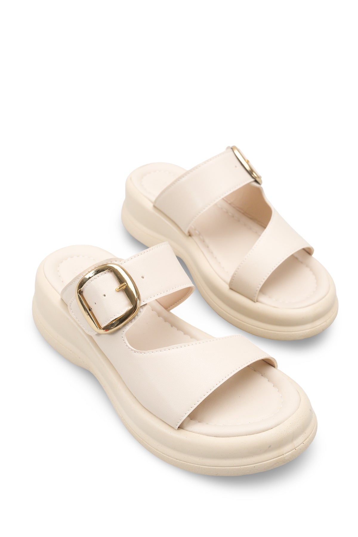 Riccon Kadın Terlik 00121022 Bej