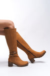 Riccon Zauhilde Kadın Toka Detaylı Topuklu Çizme 0012746