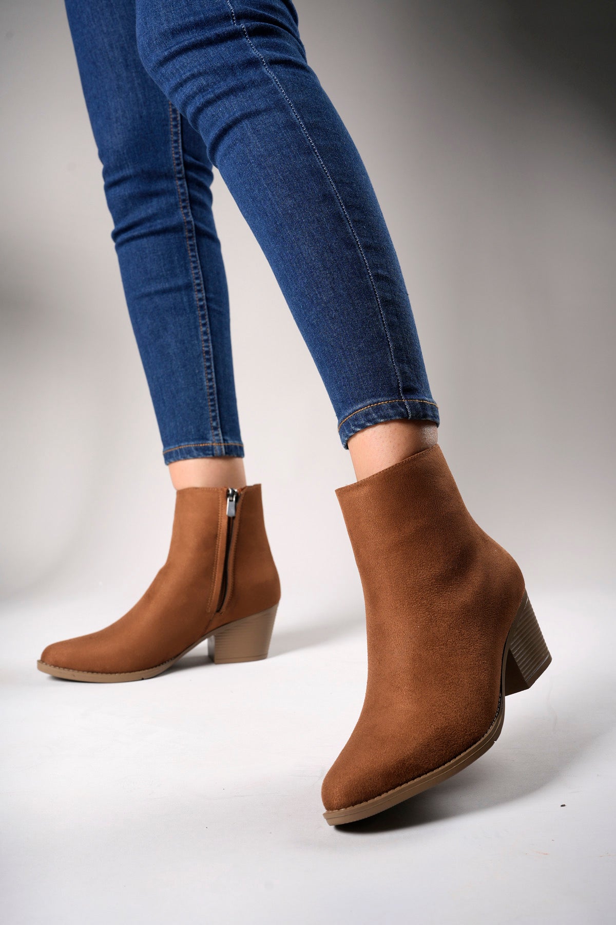 Riccon Gworlann Kadın Bot 00125005 Taba Süet