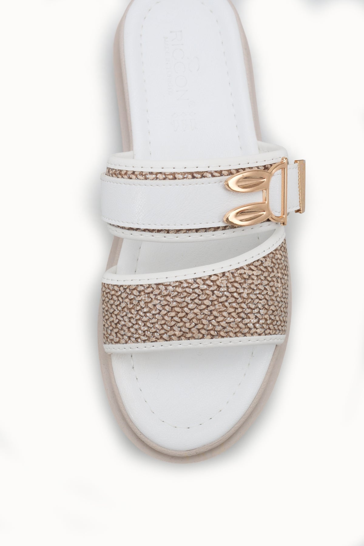 Riccon Kadın Terlik 00120427 Beyaz