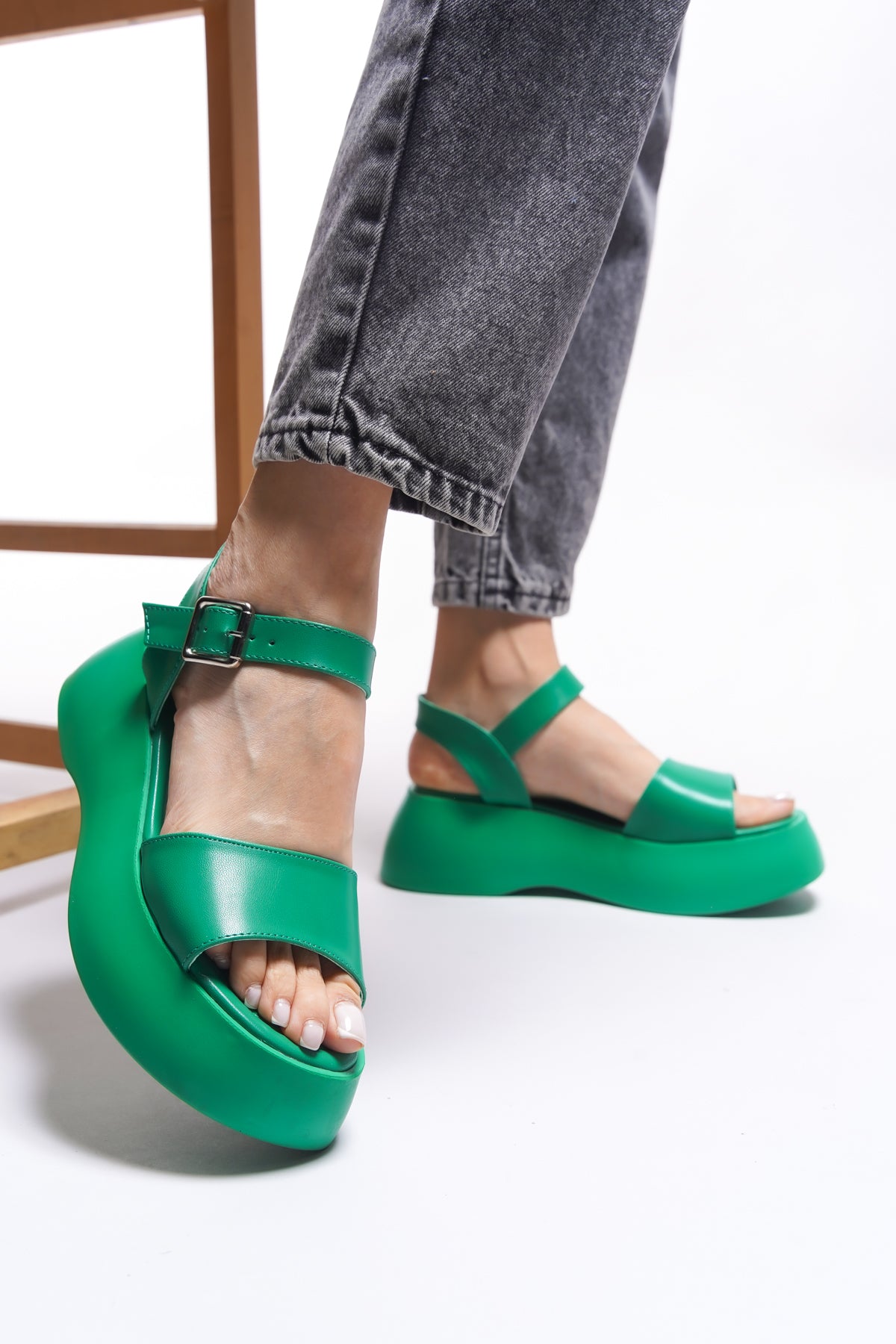 Riccon Alloshara Kadın Sandalet 0012801