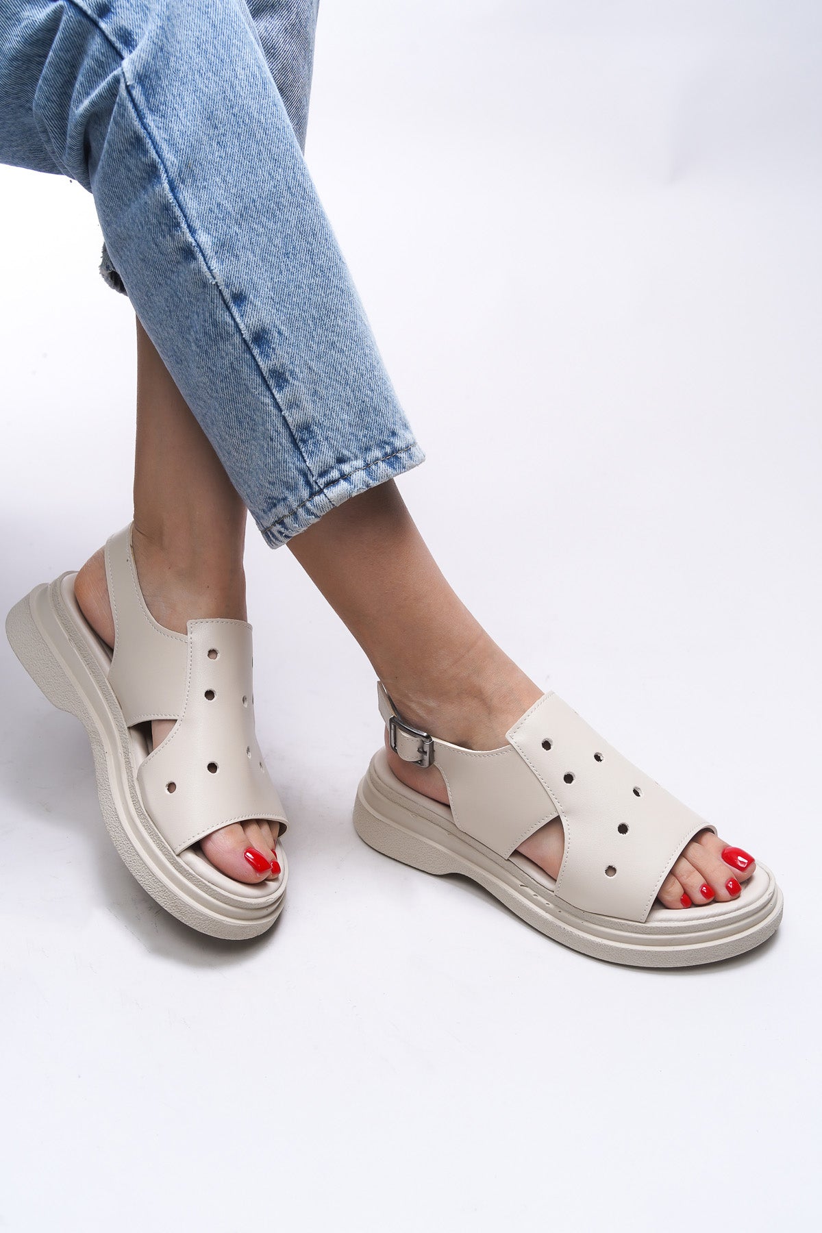 Riccon Alyyeth Kadın Sandalet 0012212