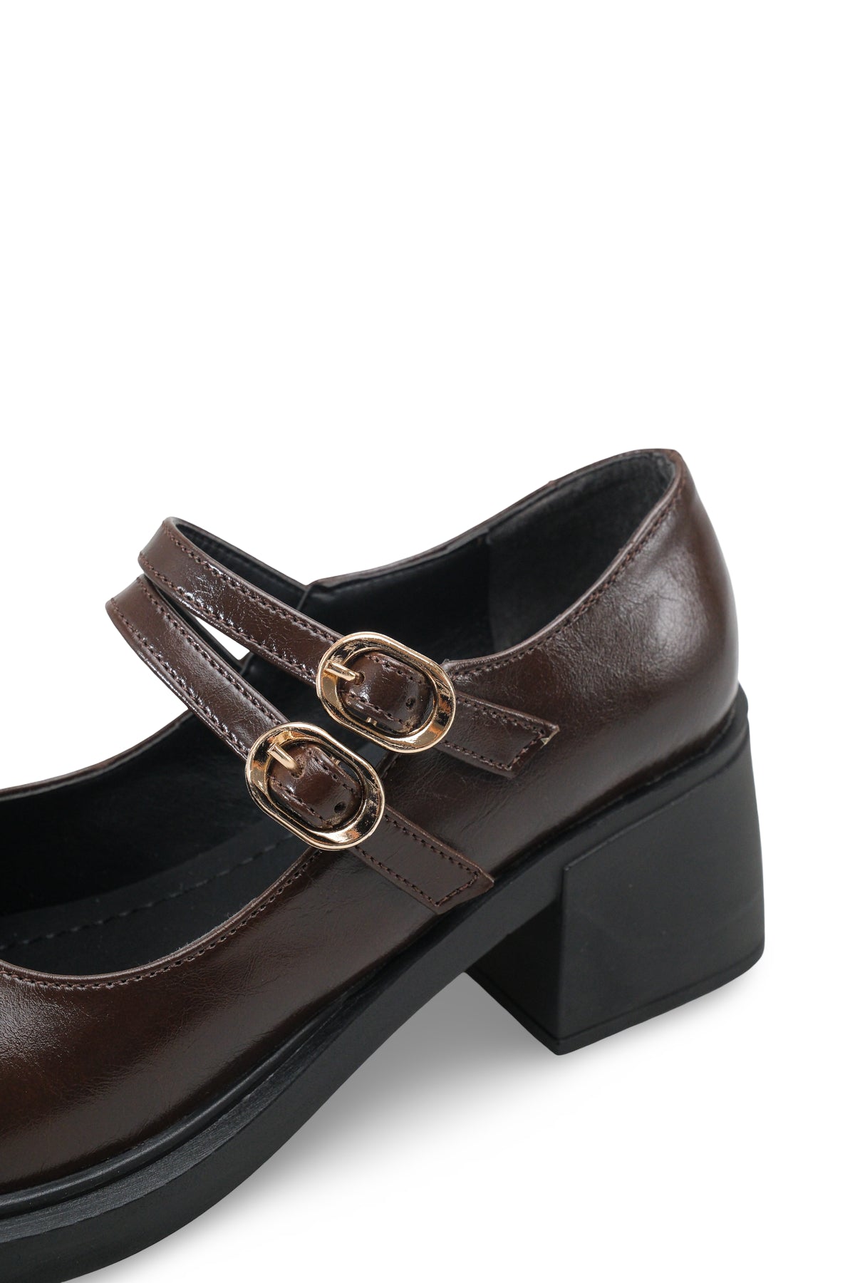 Riccon Merlyrra Kadın Loafer 0012502 Kahverengi Rugan