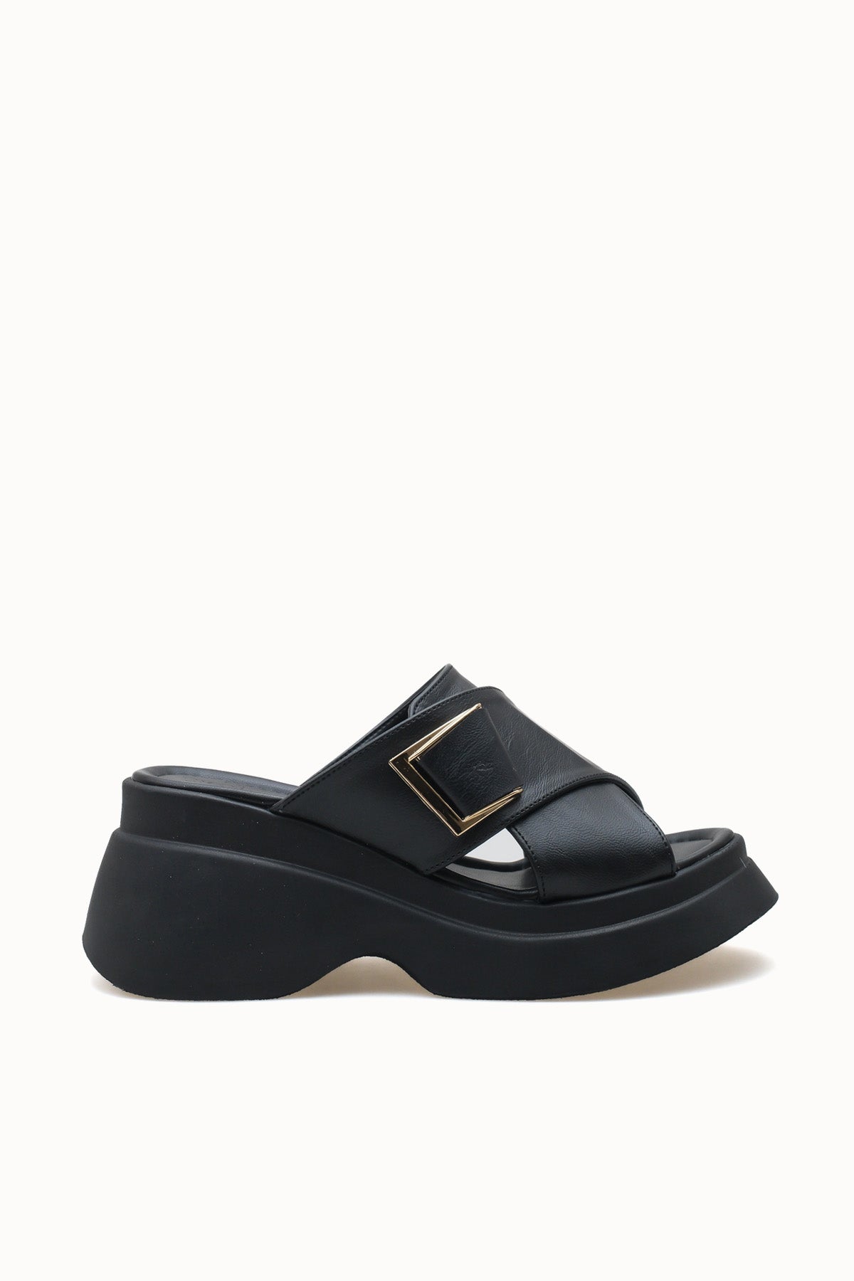 Riccon Kadın Terlik 0012915 Siyah